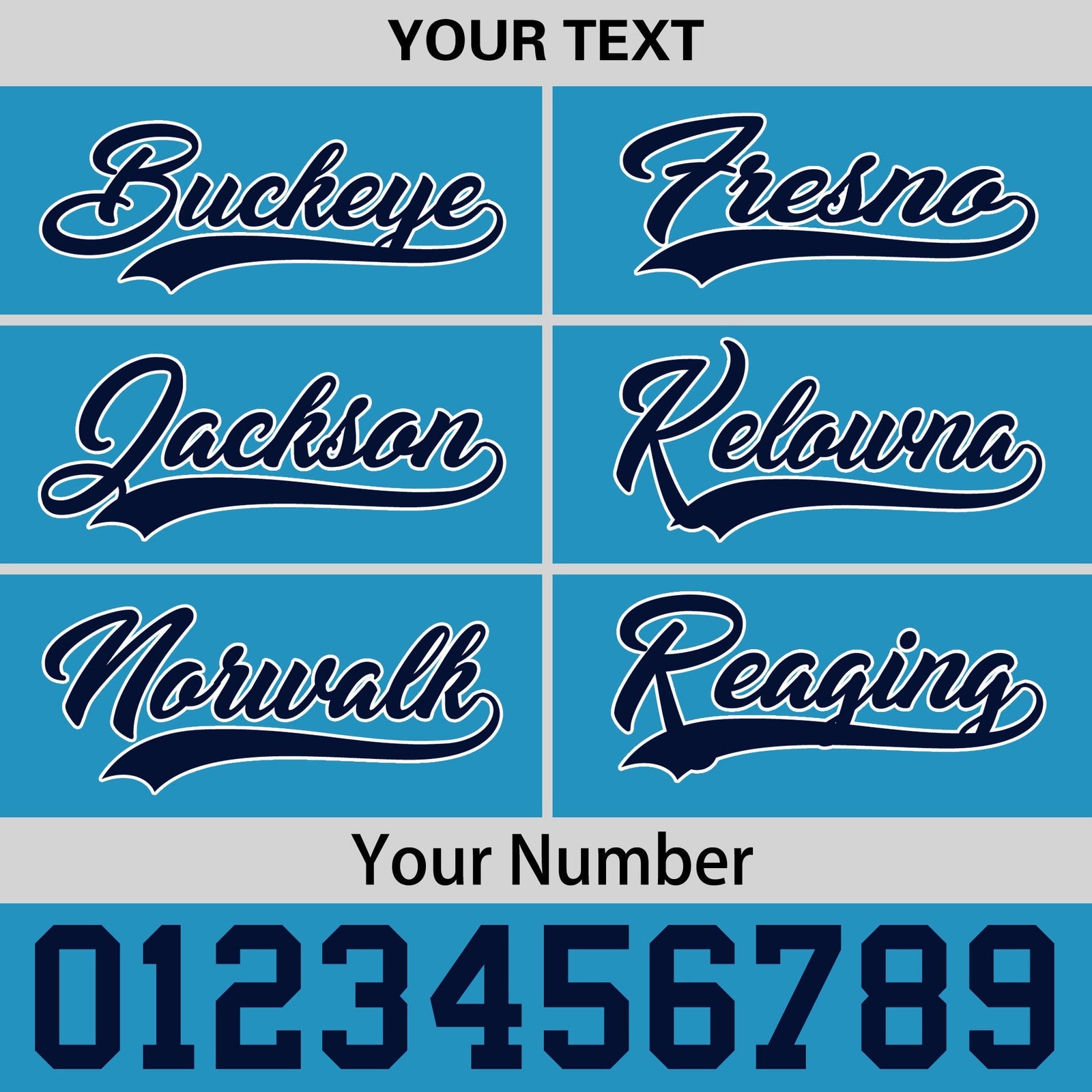 Custom Light Blue 3D Puff Embroidery Flat Embroidery Casual Sport Baseball Cap