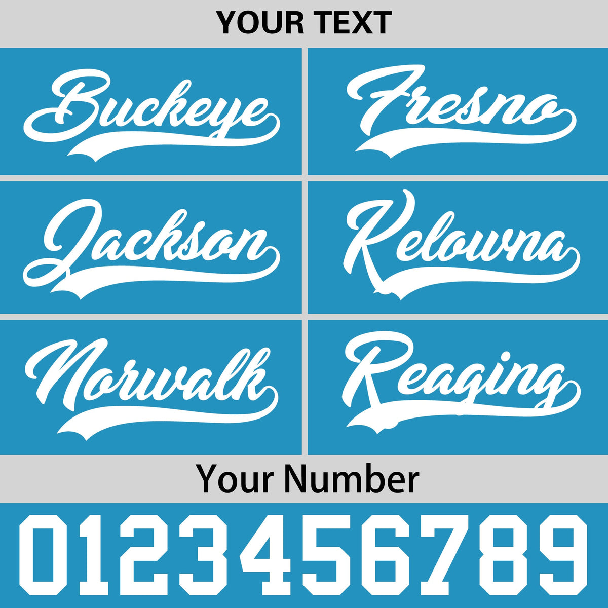 Custom Light Blue 3D Puff Embroidery Flat Embroidery Casual Sport Baseball Cap