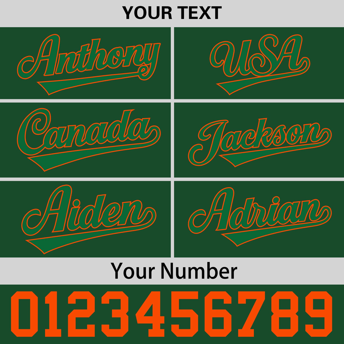 Custom Green 3D Puff Embroidery Flat Embroidery Casual Sport Baseball Cap