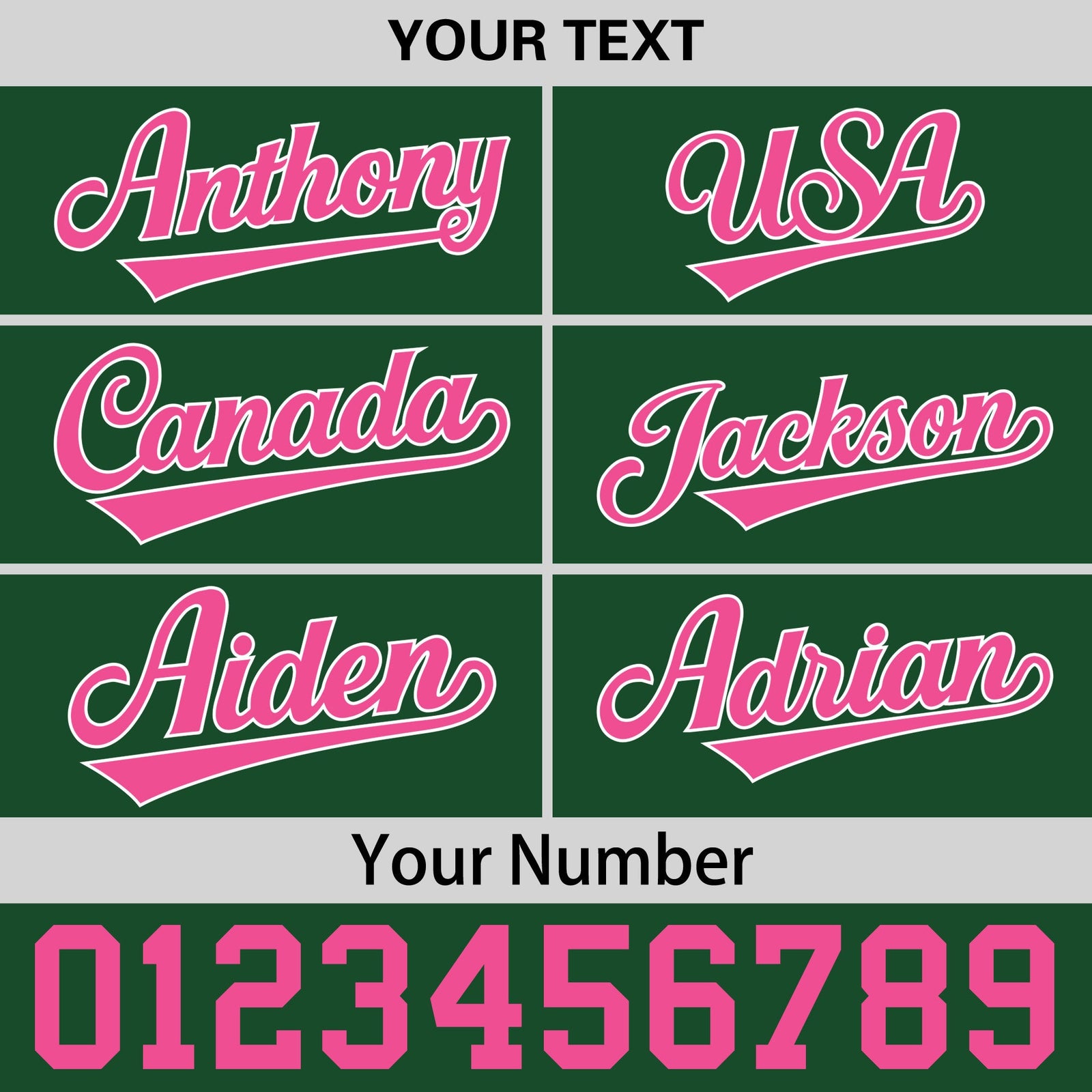 Custom Green 3D Puff Embroidery Flat Embroidery Casual Sport Baseball Cap