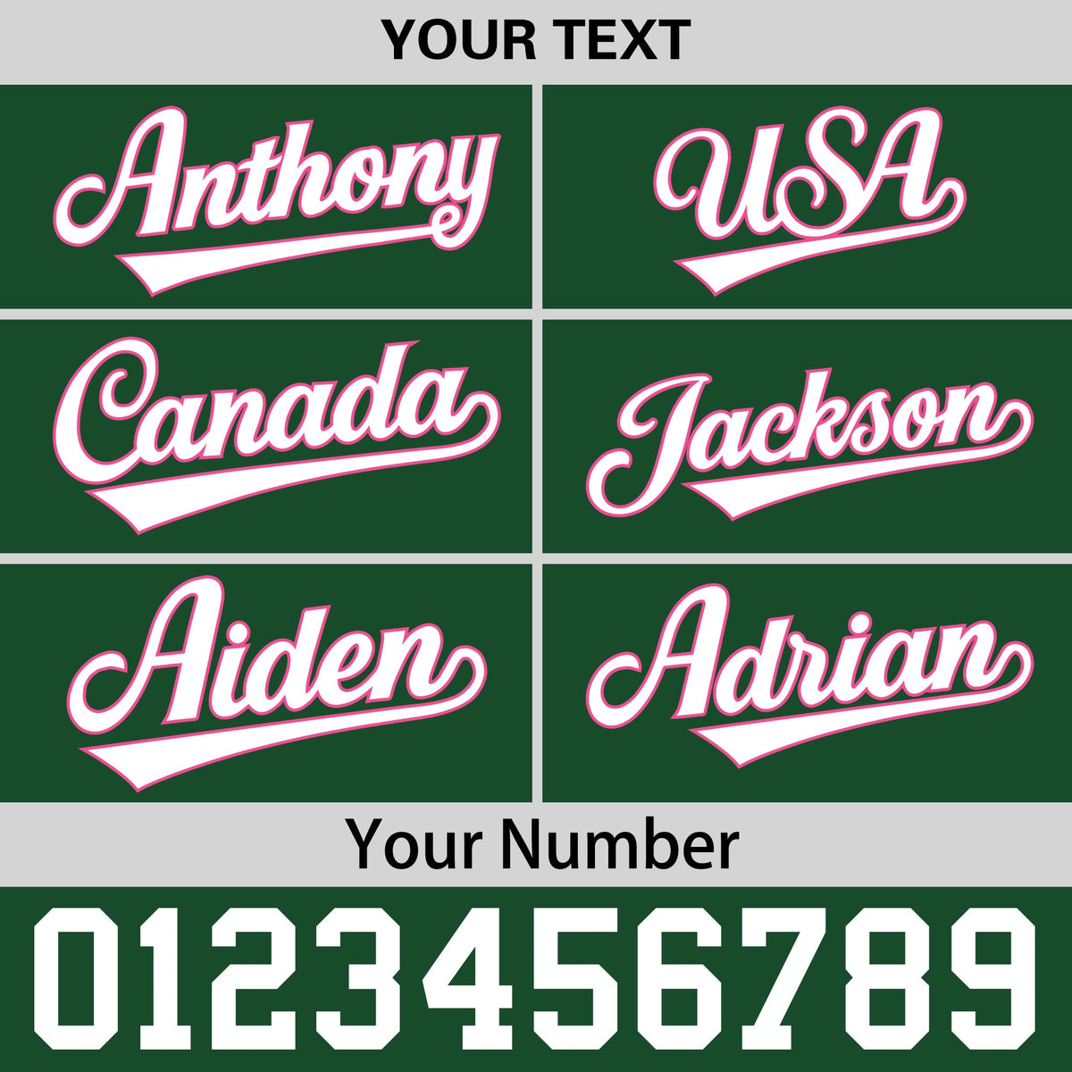 Custom Green 3D Puff Embroidery Flat Embroidery Casual Sport Baseball Cap