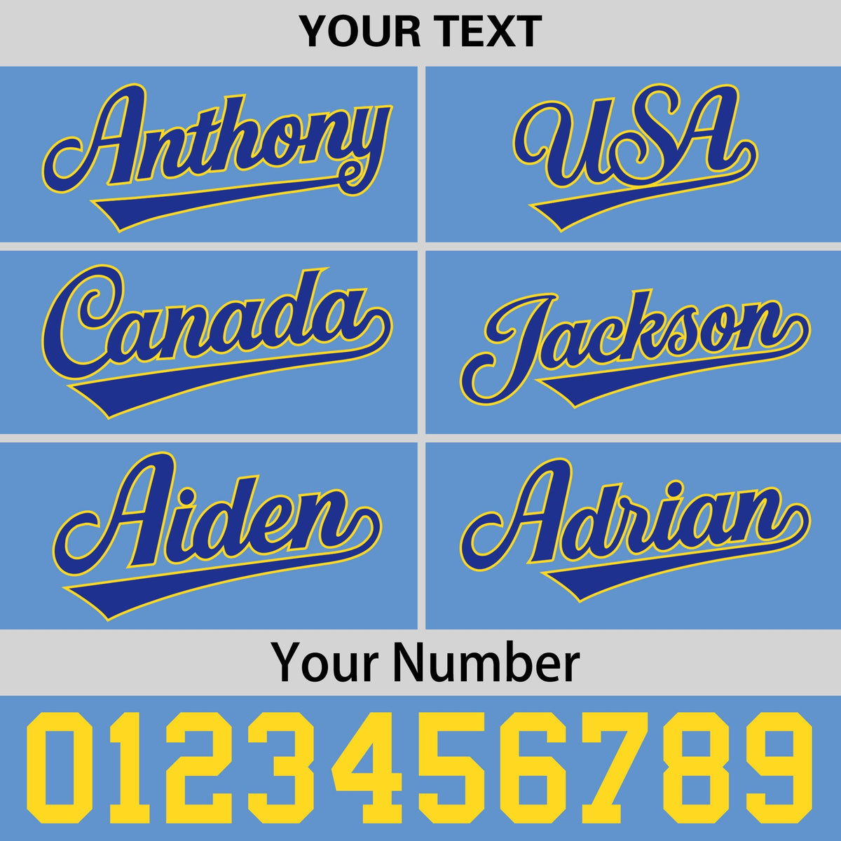 Custom Powder Blue 3D Puff Embroidery Flat Embroidery Casual Sport Baseball Cap