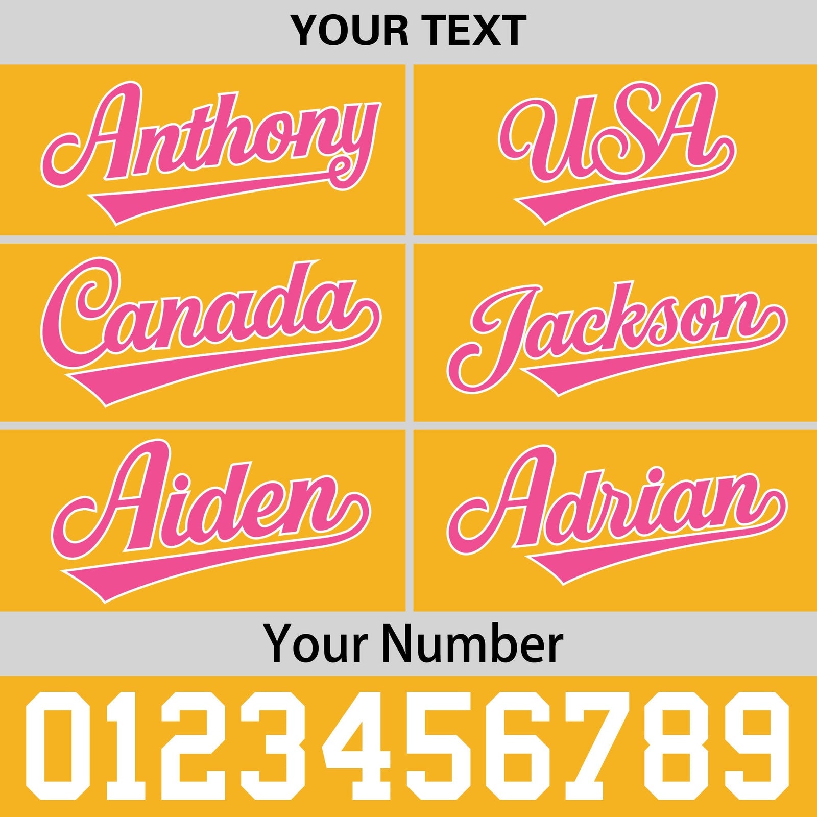 Custom Yellow 3D Puff Embroidery Flat Embroidery Casual Sport Baseball Cap