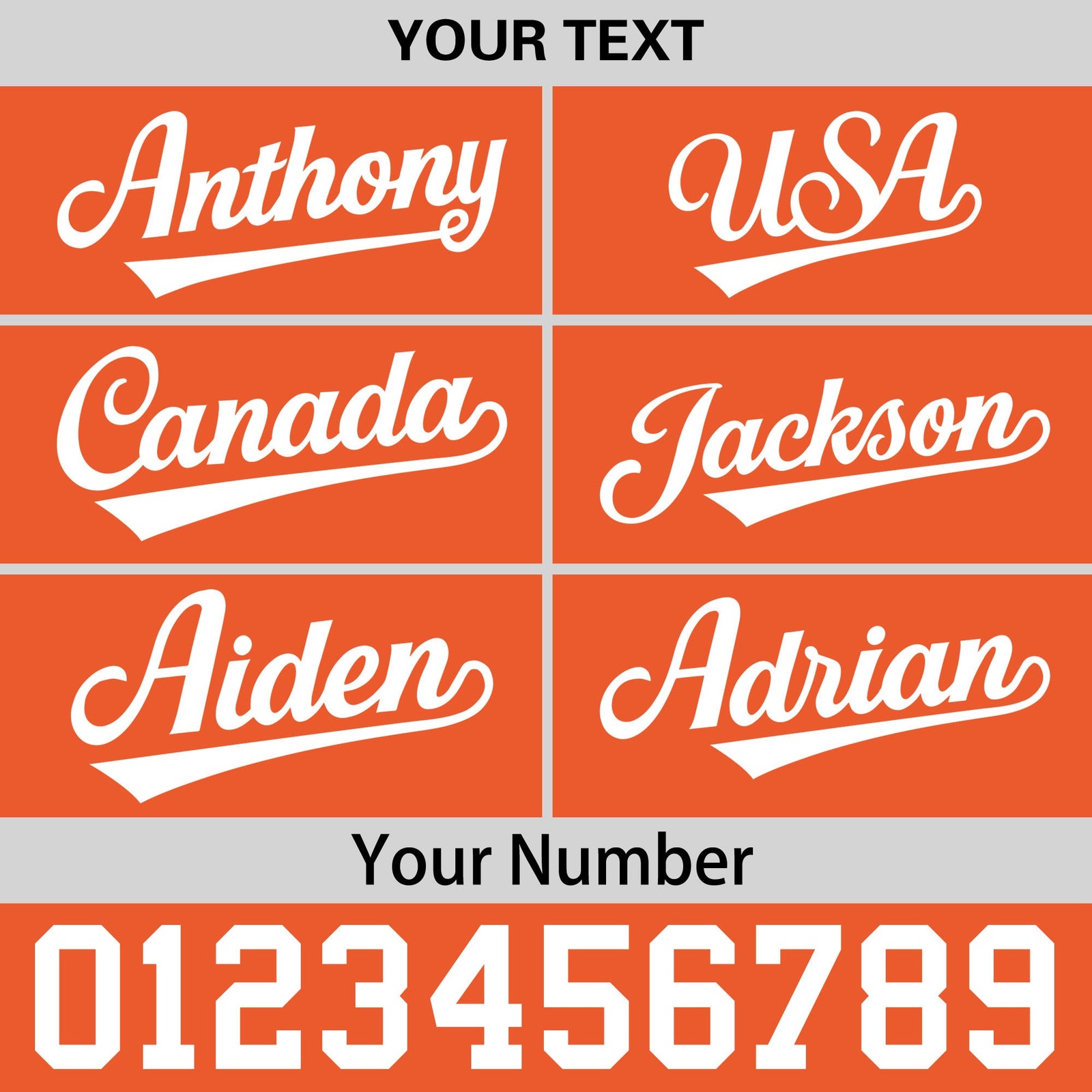 Custom Orange 3D Puff Embroidery Flat Embroidery Casual Sport Baseball Cap