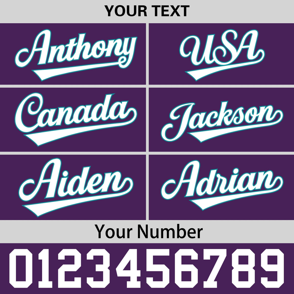 Custom Purple 3D Puff Embroidery Flat Embroidery Casual Sport Baseball Cap