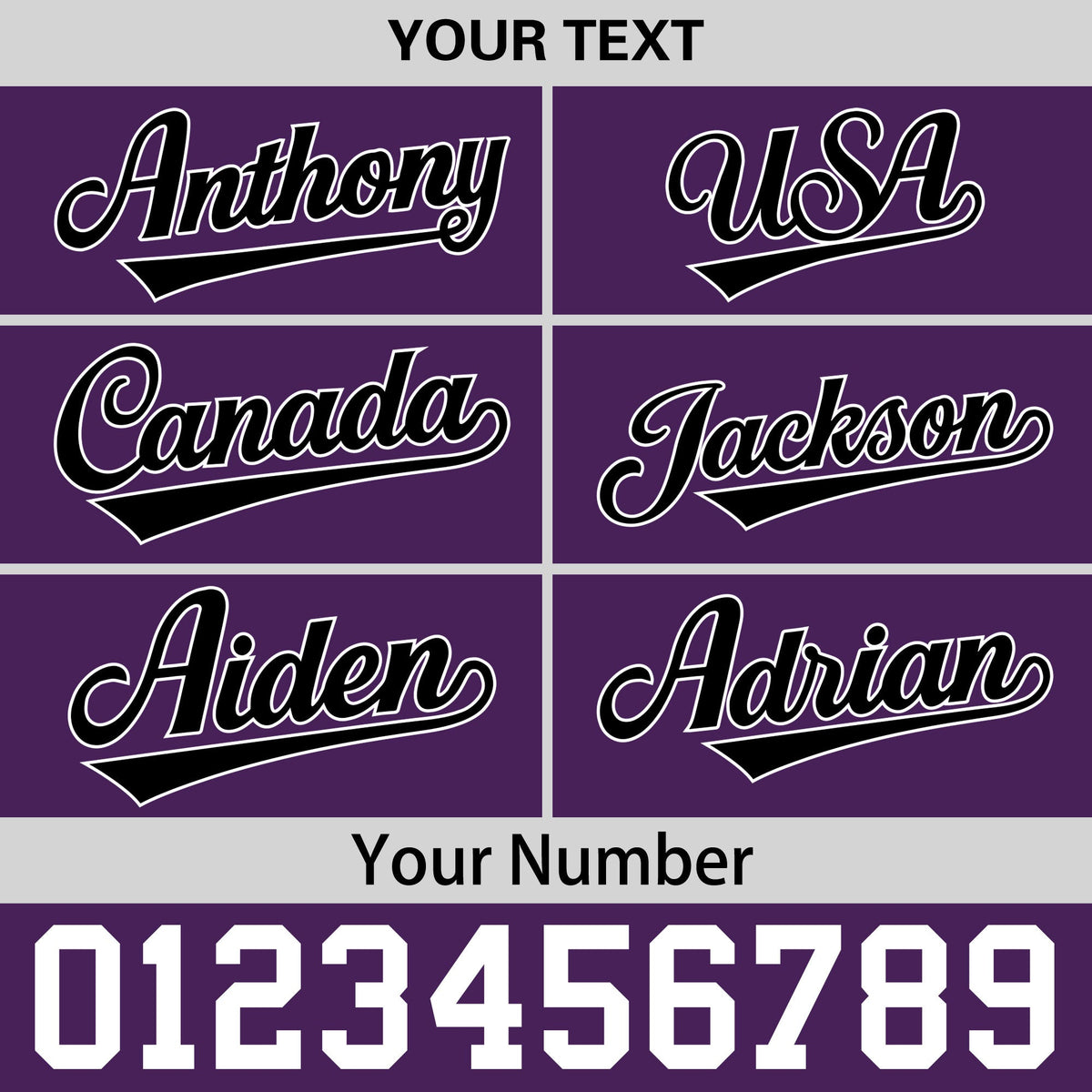 Custom Purple 3D Puff Embroidery Flat Embroidery Casual Sport Baseball Cap