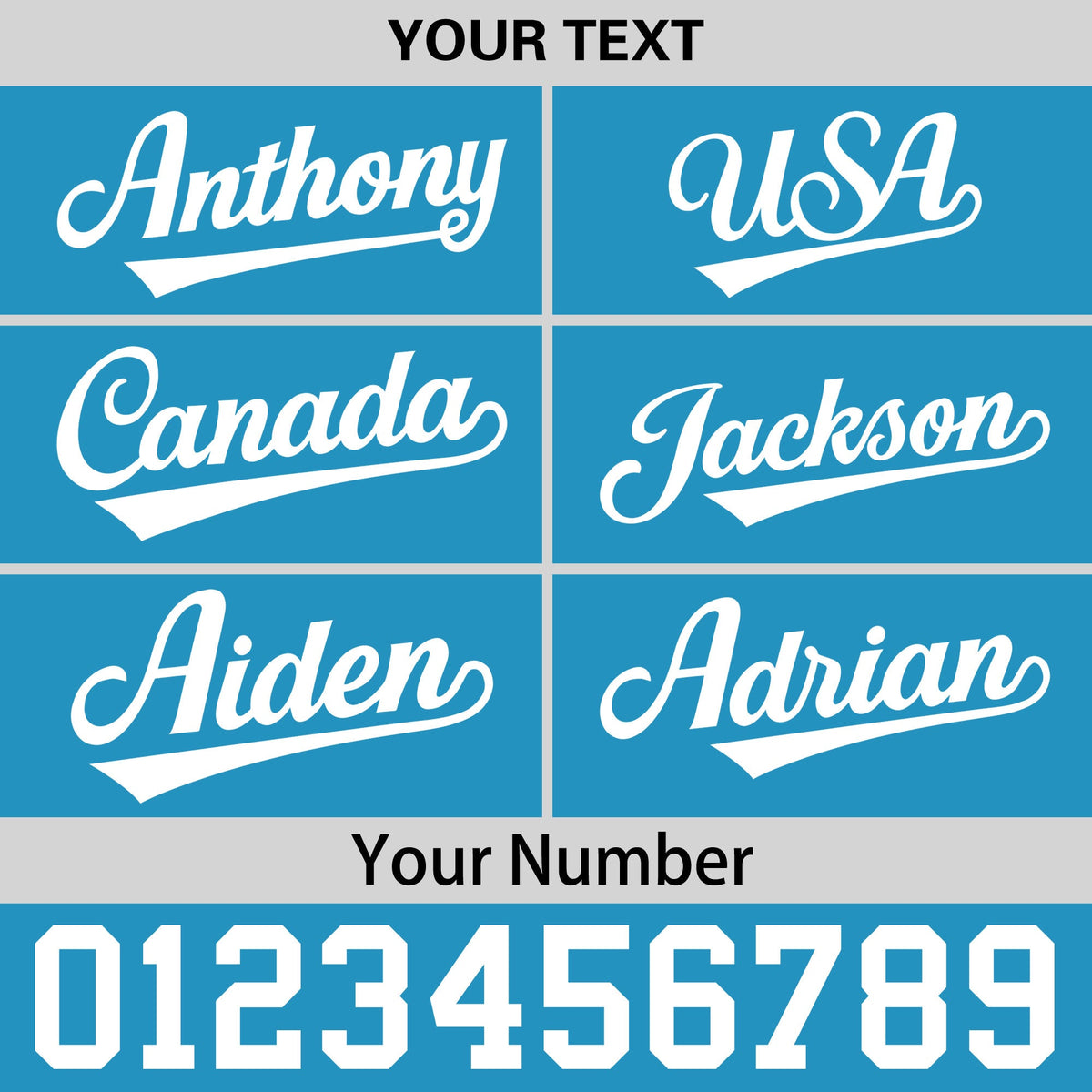 Custom Light Blue 3D Puff Embroidery Flat Embroidery Casual Sport Baseball Cap