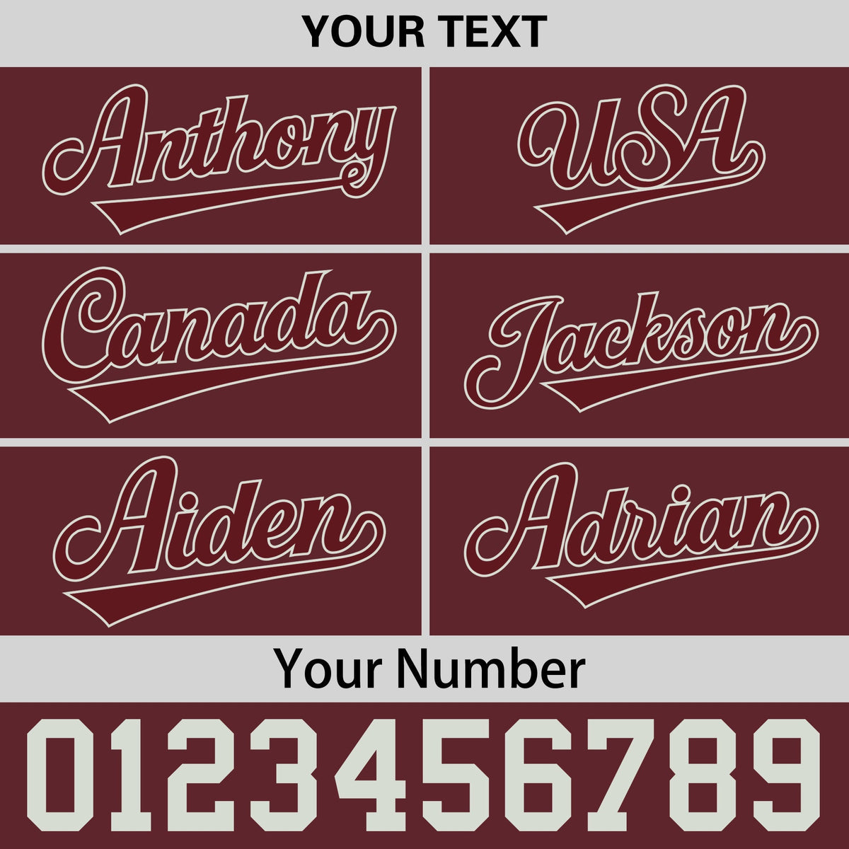 Custom Maroon 3D Puff Embroidery Flat Embroidery Casual Sport Baseball Cap