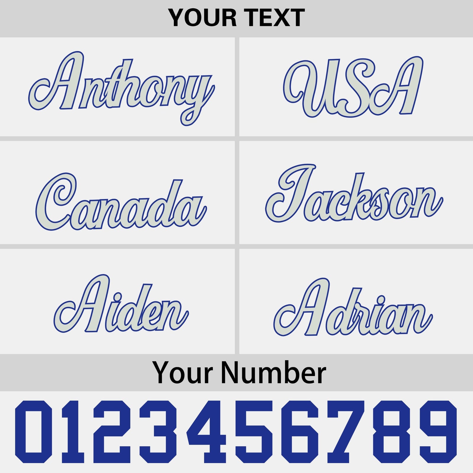 Custom White Royal Blue 25D Puff Embroidery Flat Embroidery Casual Sport Baseball Cap