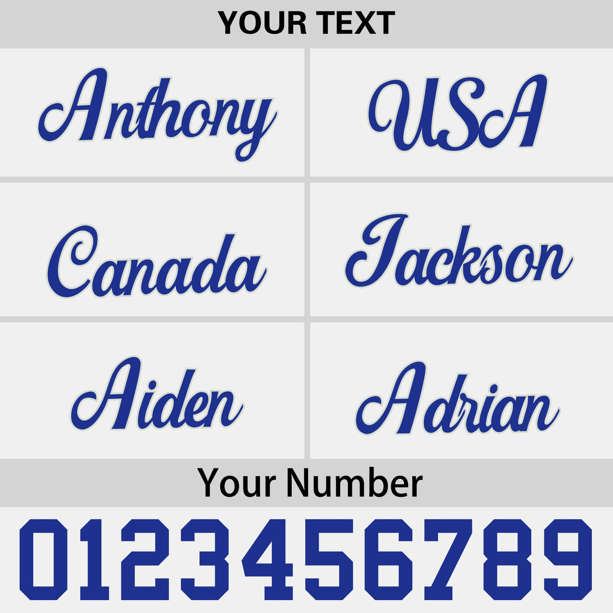 Custom White Royal Blue 33D Puff Embroidery Flat Embroidery Casual Sport Baseball Cap