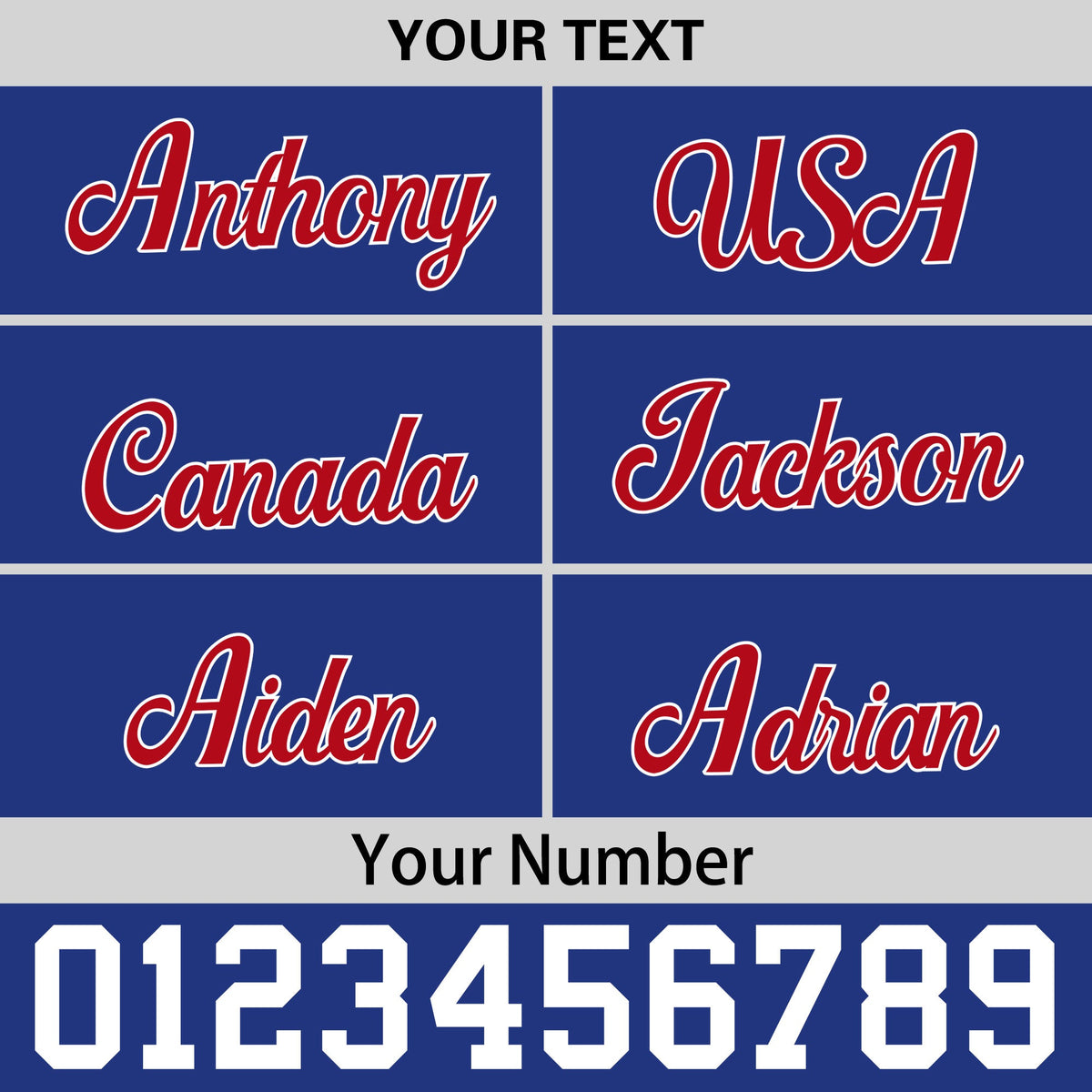 Custom Royal Blue Red 3D Puff Embroidery Flat Embroidery Casual Sport Baseball Cap