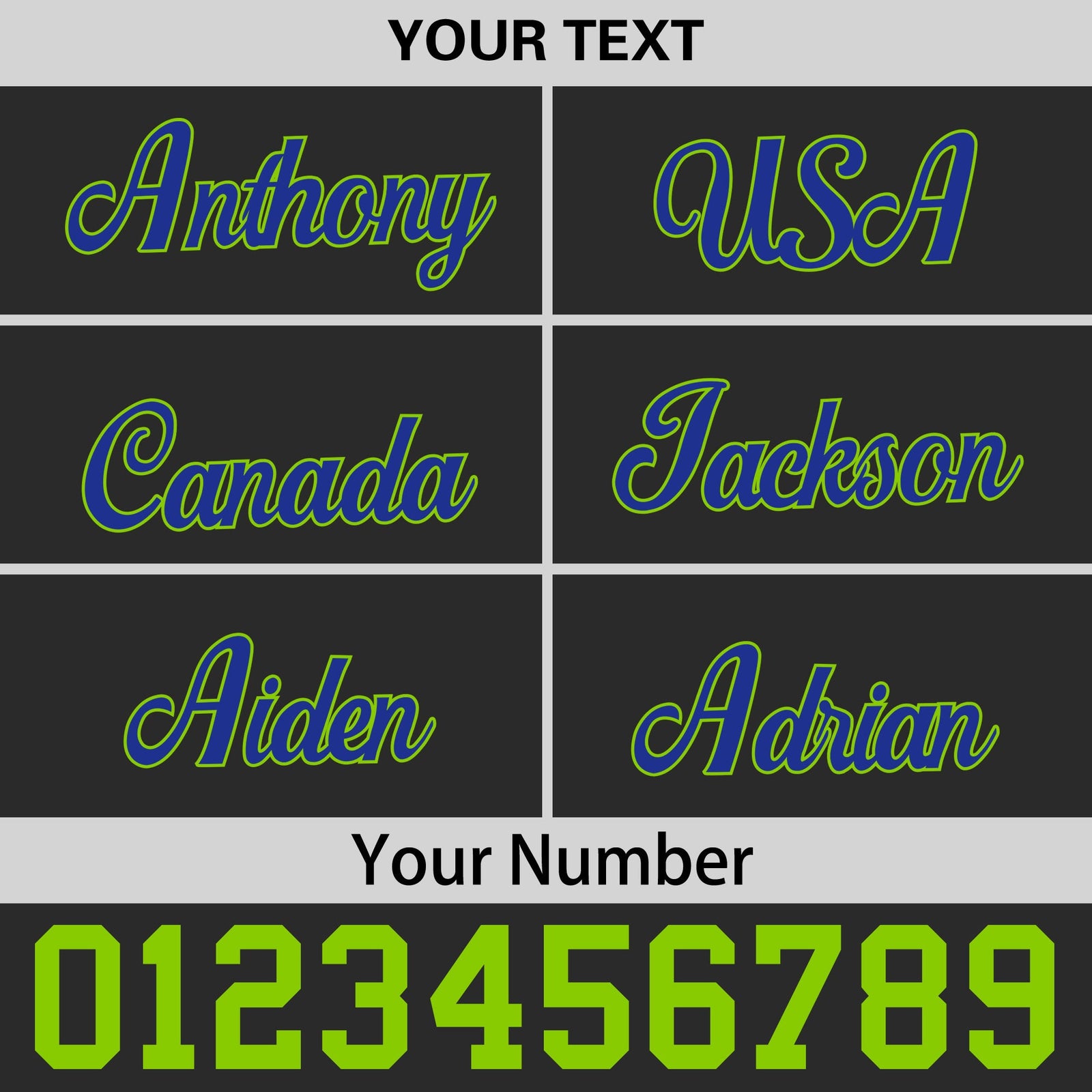 Custom Black Royal Blue 3D Puff Embroidery Flat Embroidery Casual Sport Baseball Cap