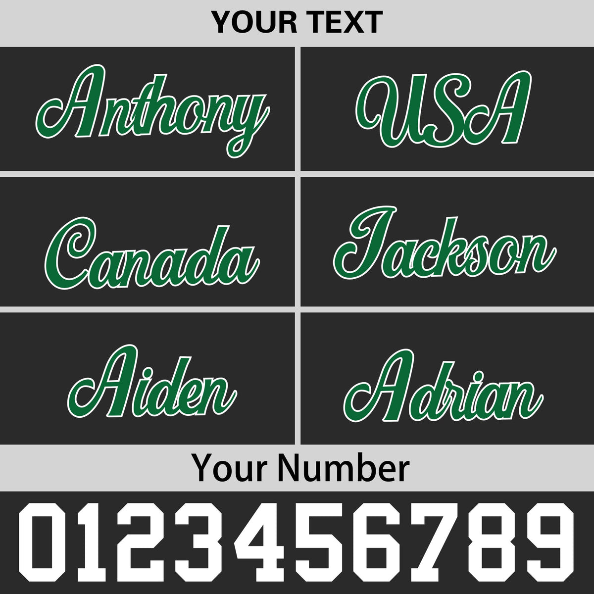 Custom Black Kelly Green 3D Puff Embroidery Flat Embroidery Casual Sport Baseball Cap