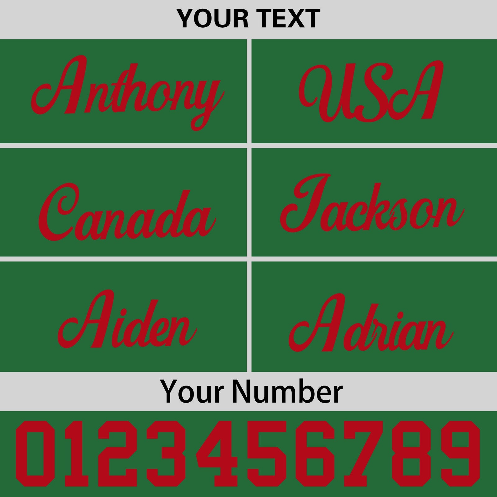 Custom Kelly Green Red 3D Puff Embroidery Flat Embroidery Casual Sport Baseball Cap