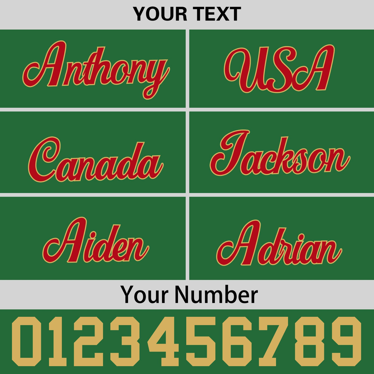 Custom Kelly Green Red 3D Puff Embroidery Flat Embroidery Casual Sport Baseball Cap