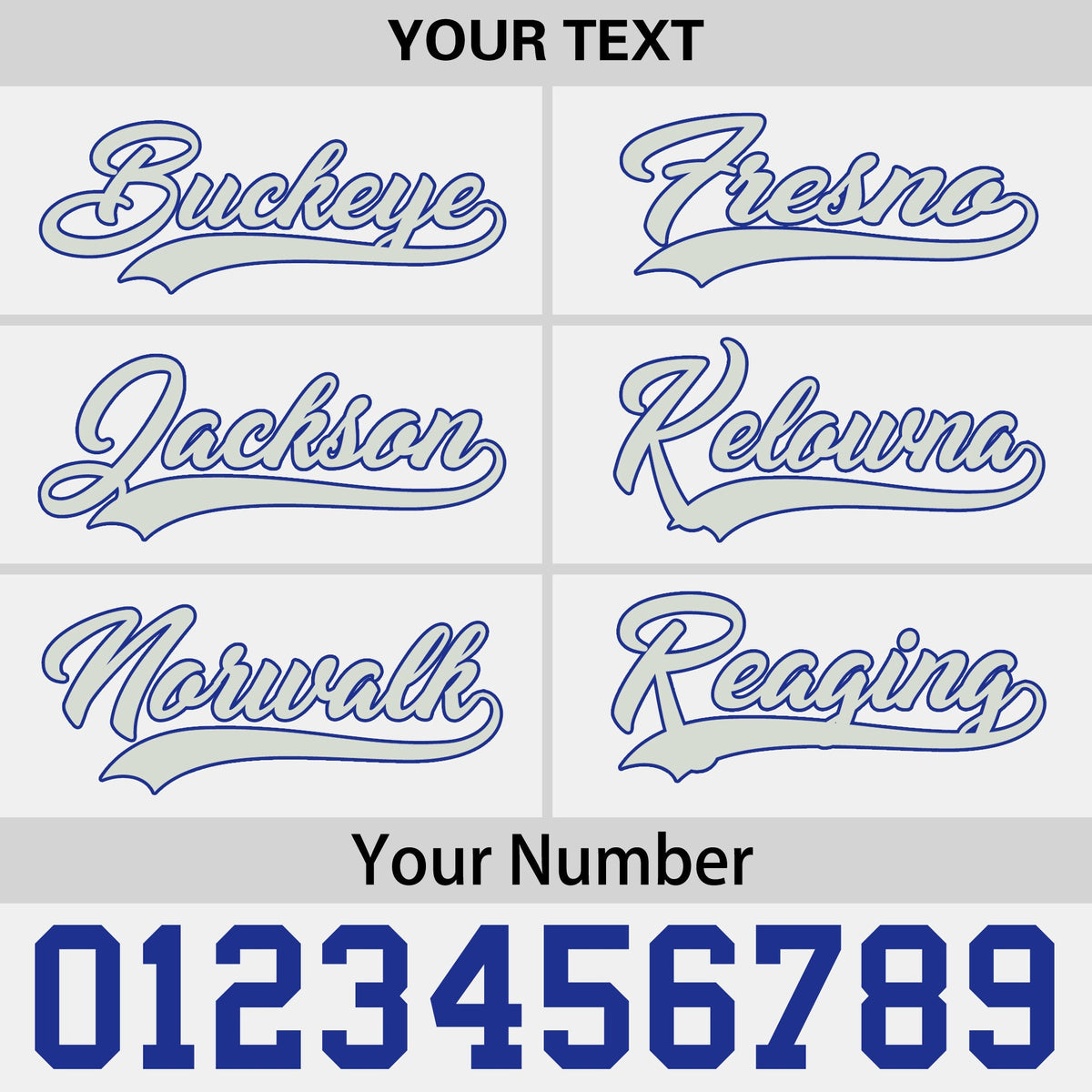 Custom White Royal Blue 185D Puff Embroidery Flat Embroidery Casual Sport Baseball Cap