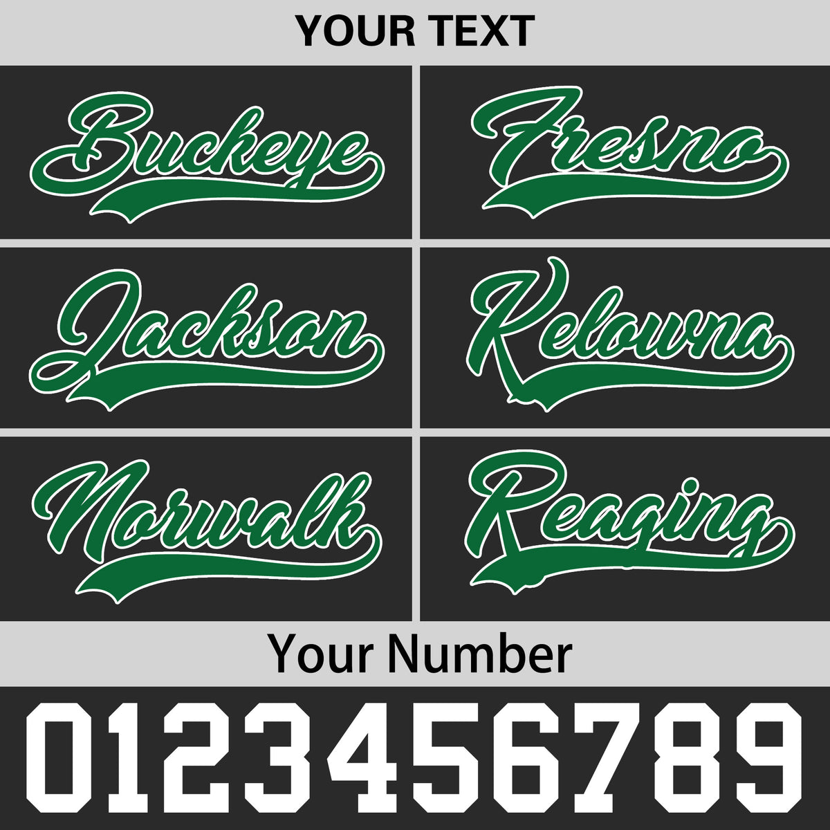 Custom Black Kelly Green 3D Puff Embroidery Flat Embroidery Casual Sport Baseball Cap