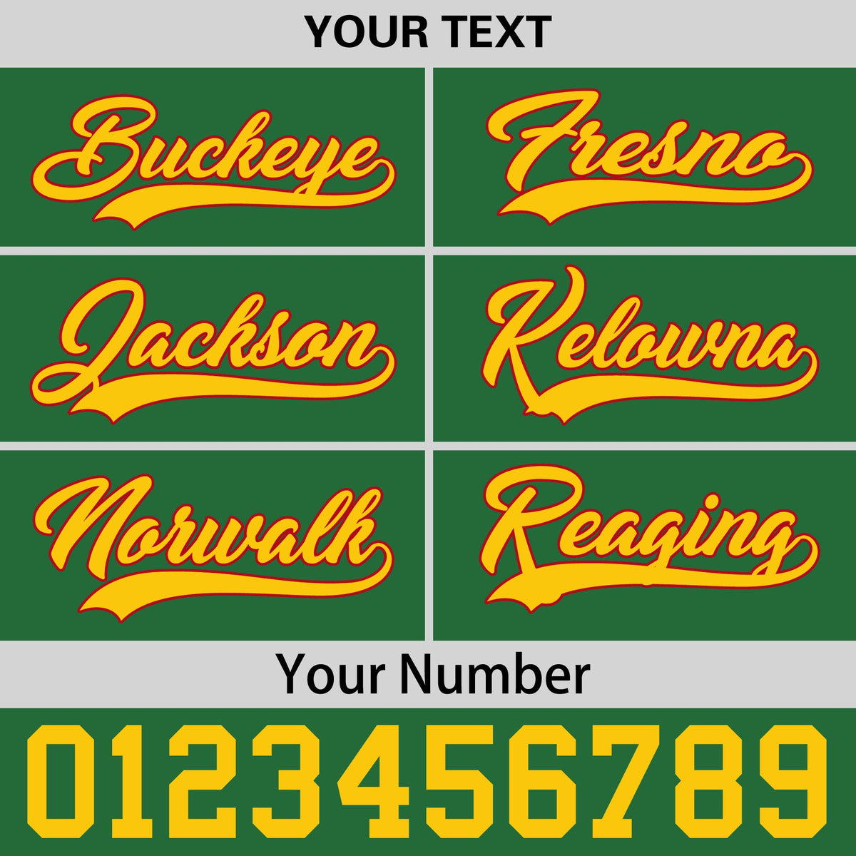 Custom Kelly Green Red 3D Puff Embroidery Flat Embroidery Casual Sport Baseball Cap