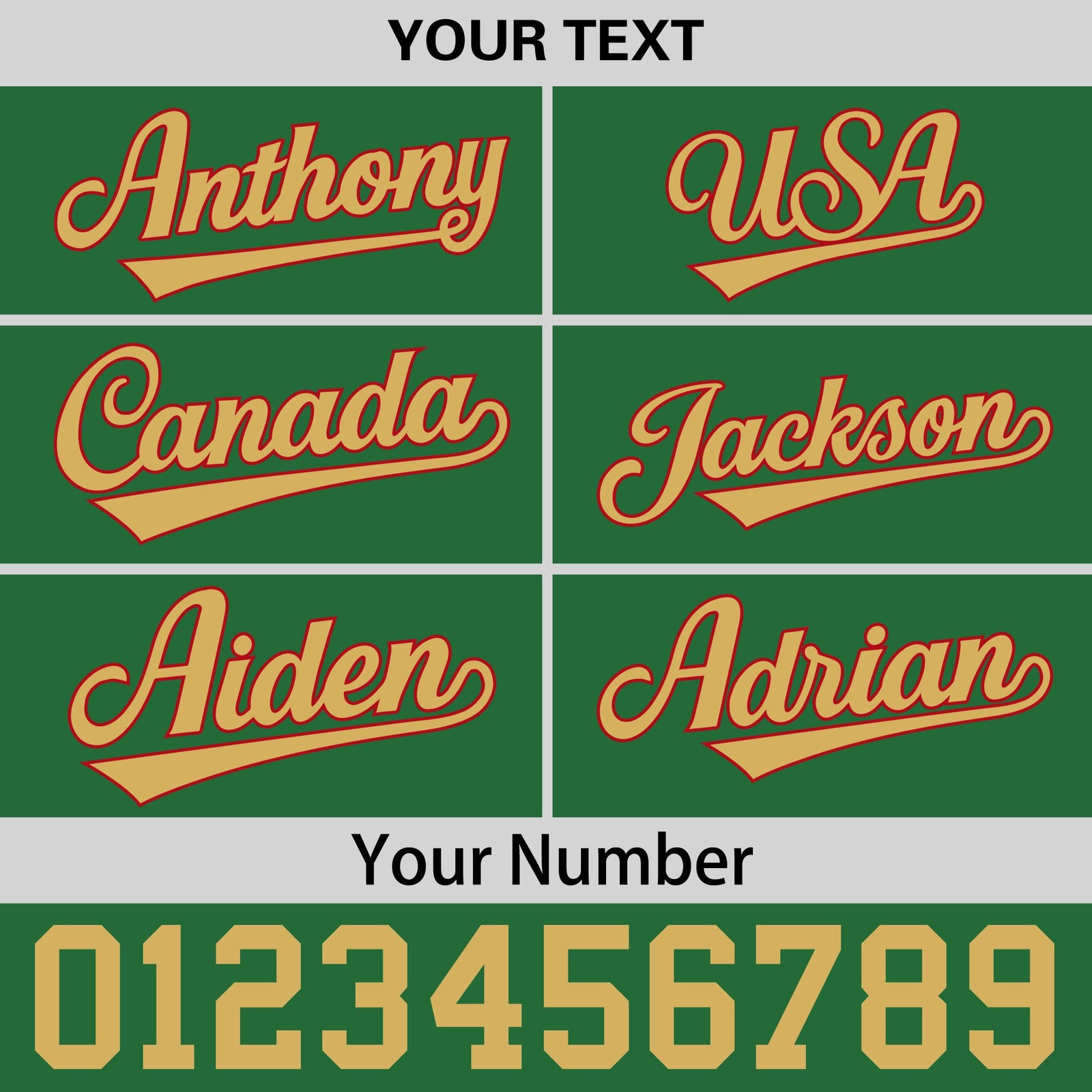 Custom Kelly Green Red 3D Puff Embroidery Flat Embroidery Casual Sport Baseball Cap