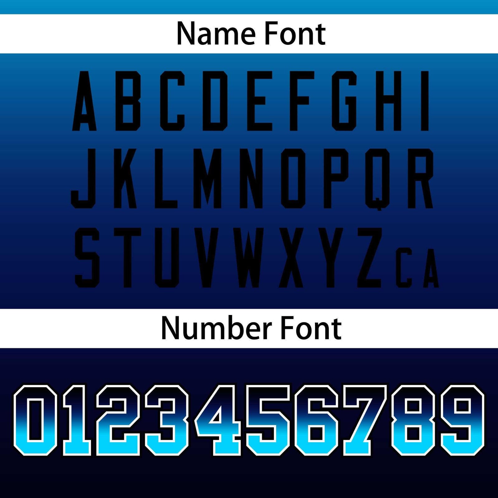 Custom Sky Blue Navy-Black Gradient Fashion Outdoor Hooded Waterproof Jacket