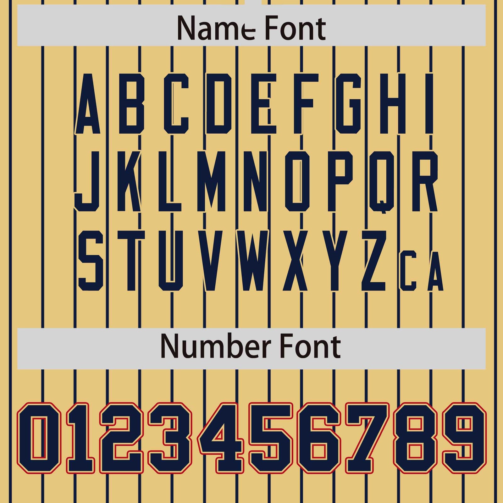 Custom Khaki Navy Raglan Sleeves Varsity Full-Snap Pinstripe Letterman Baseball Jacket