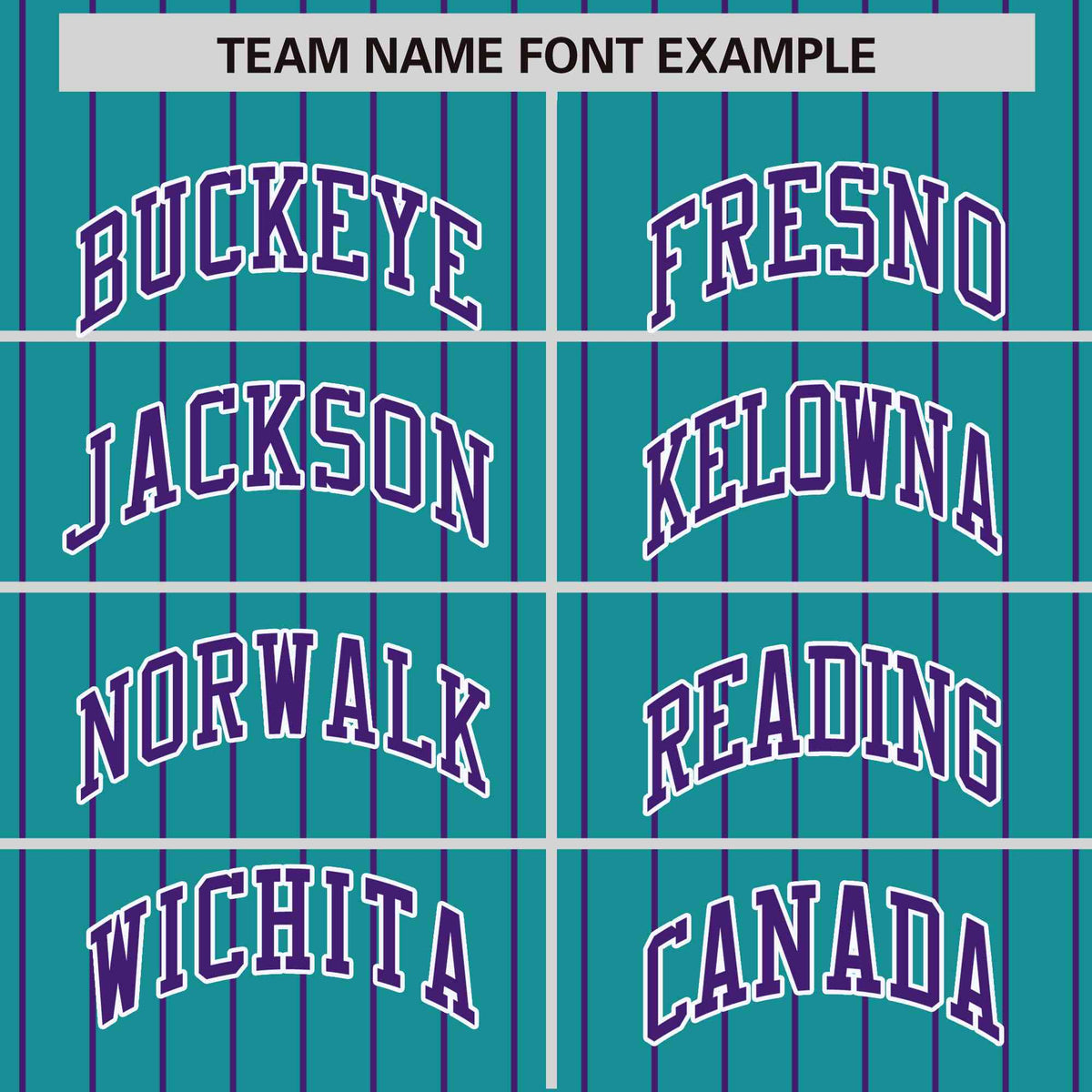 Custom Aqua Purple Raglan Sleeves Varsity Full-Snap Pinstripe Letterman Baseball Jacket