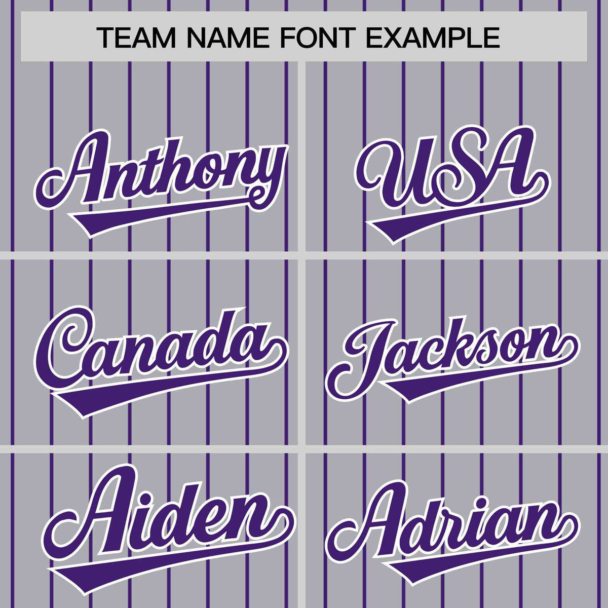 Custom Gray Purple Raglan Sleeves Varsity Full-Snap Pinstripe Letterman Baseball Jacket