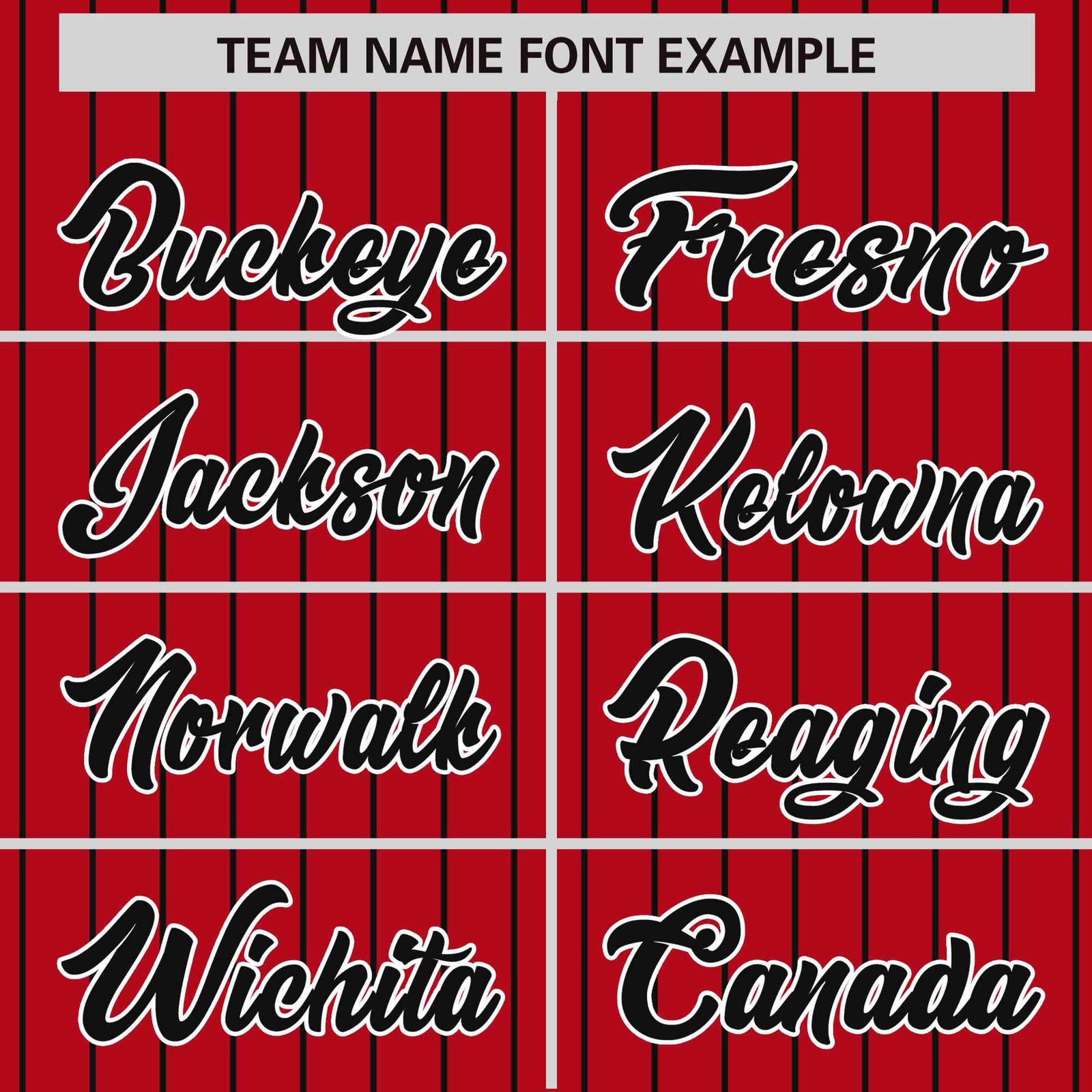 Custom Red Black Raglan Sleeves Varsity Full-Snap Pinstripe Letterman Baseball Jacket