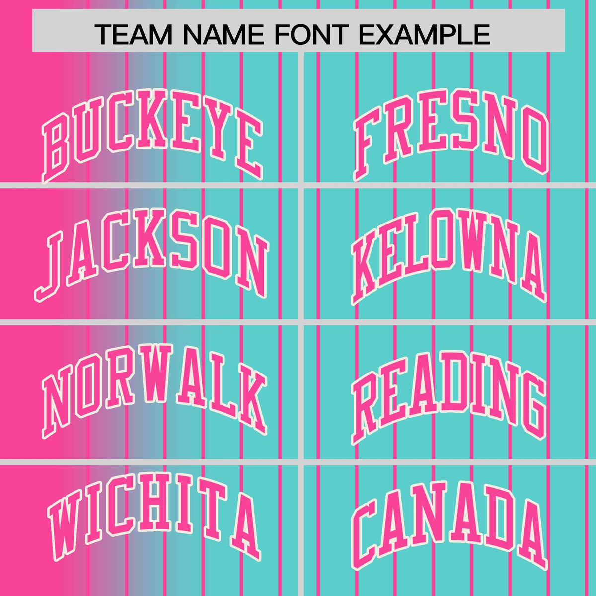 Custom Bright Green Pink Gradient Varsity Full-Snap Pinstripe Letterman Baseball Jacket