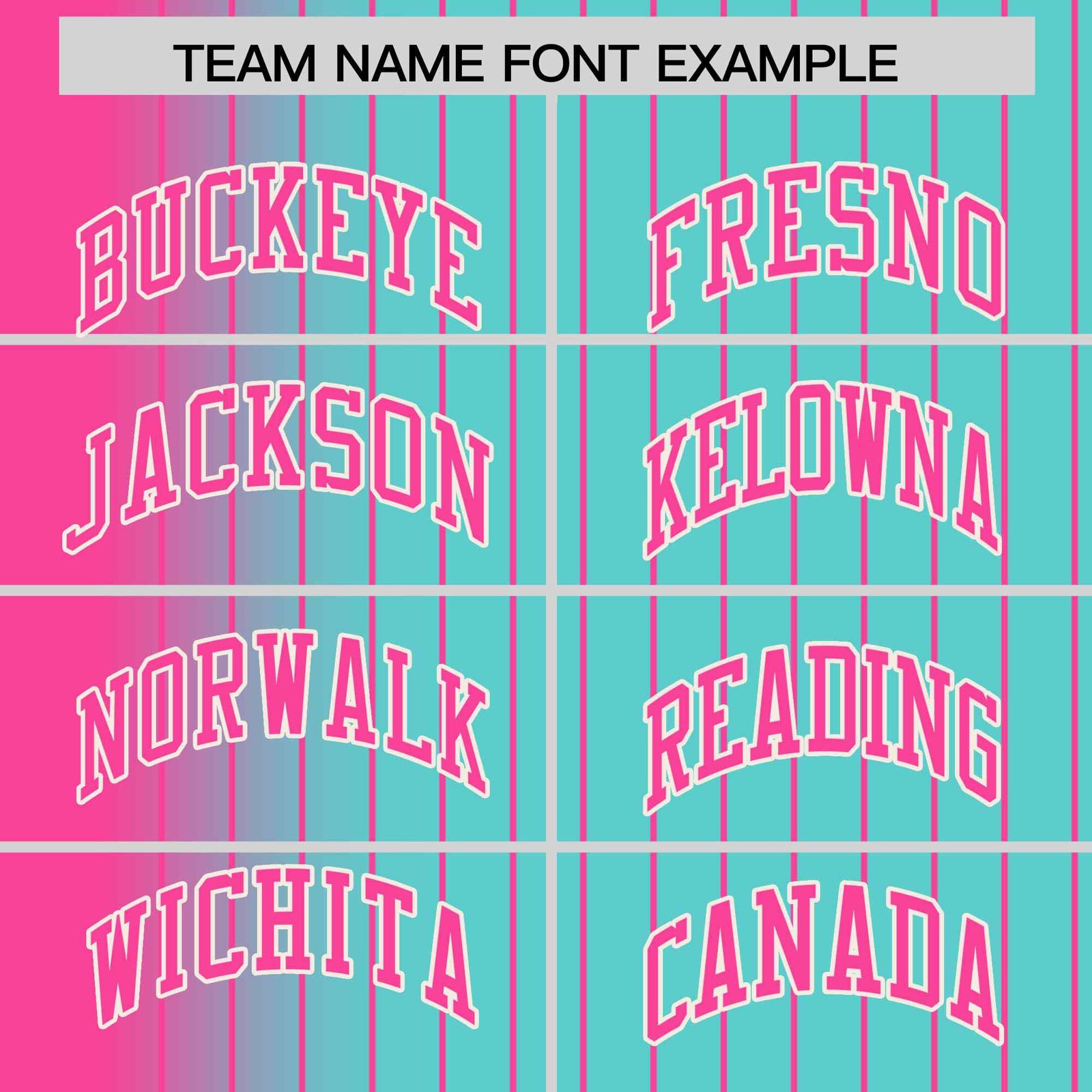 Custom Bright Green Pink Gradient Varsity Full-Snap Pinstripe Letterman Baseball Jacket