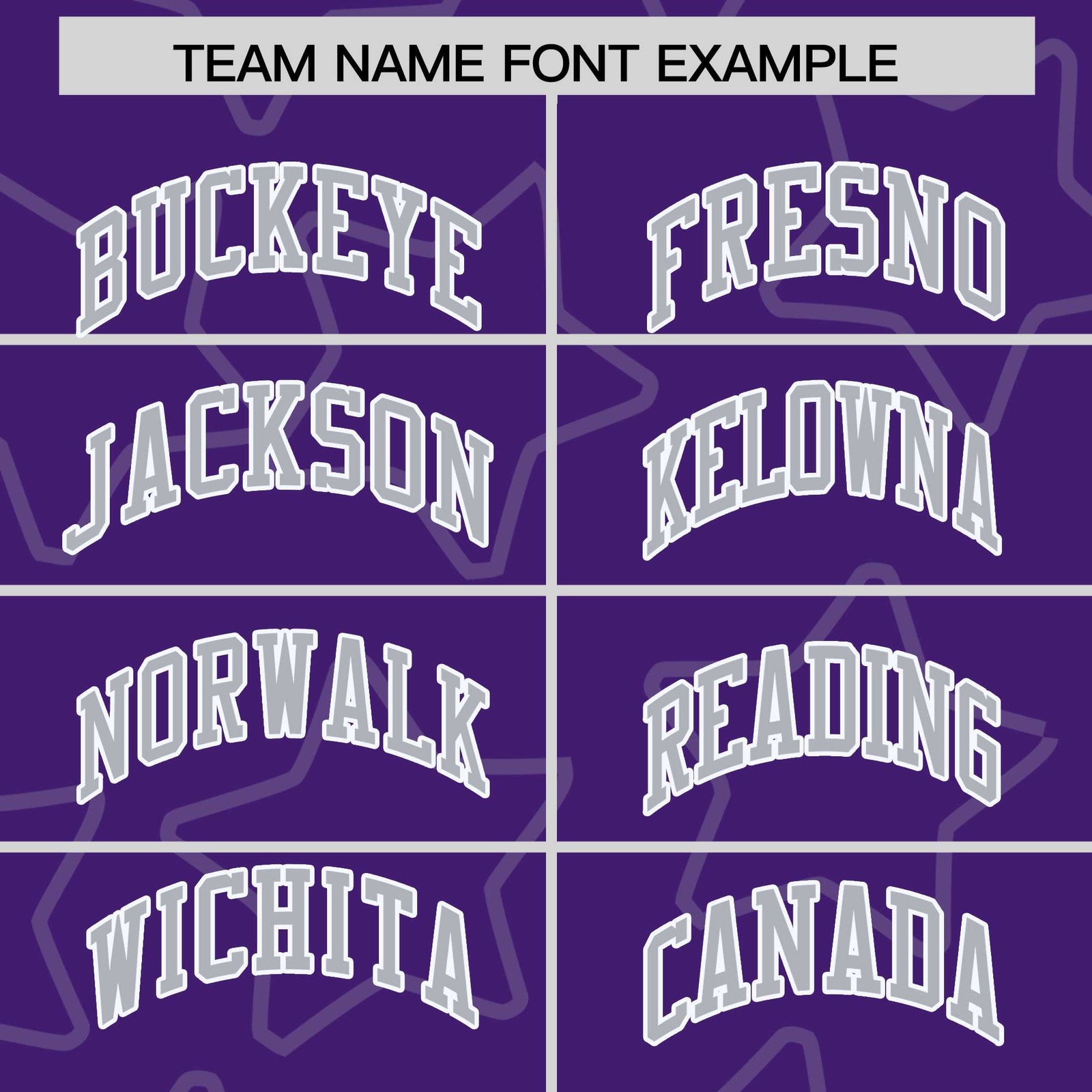 Custom Purple Gray Varsity Full-Snap Star Pattern Letterman Baseball Jacket