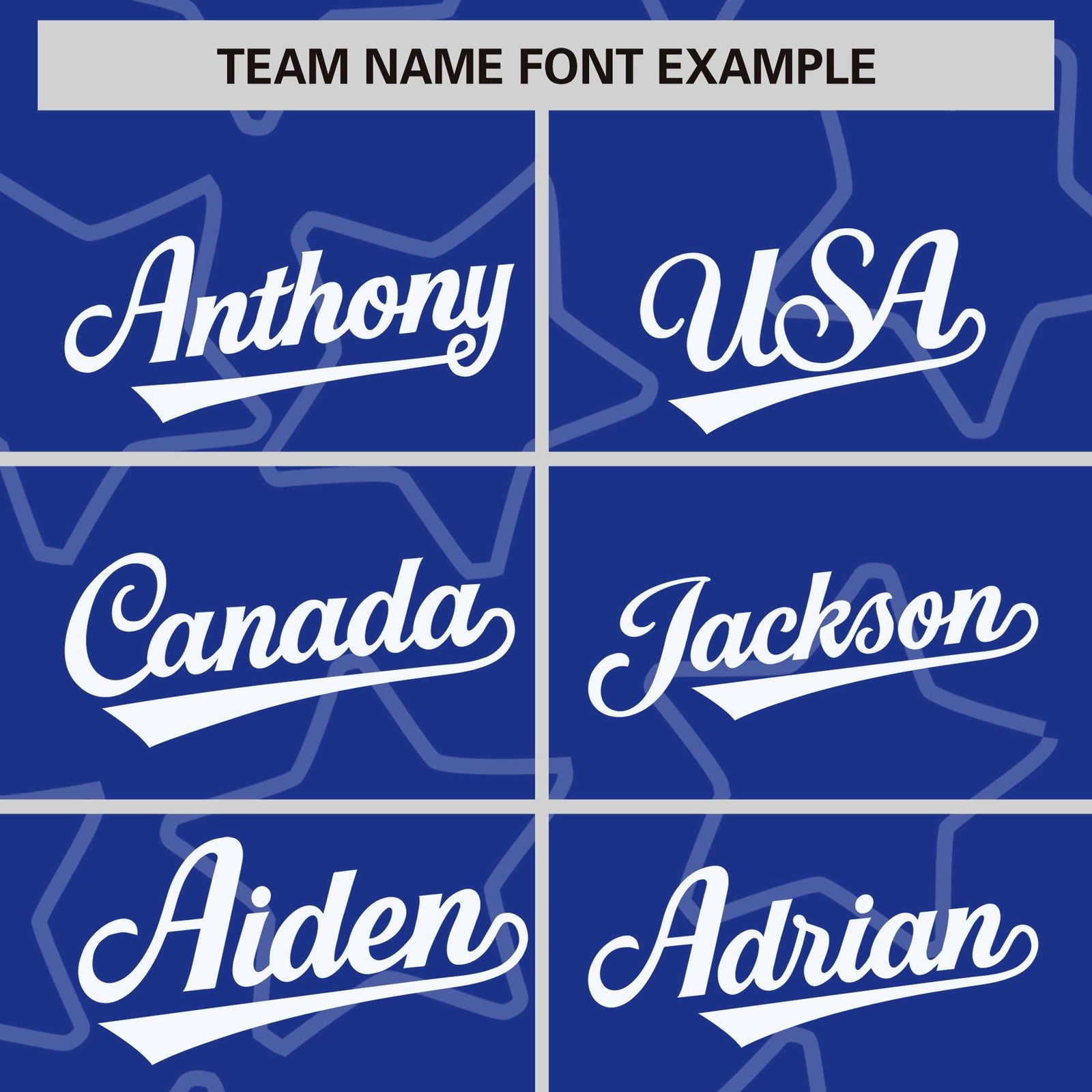 Custom Royal White Varsity Full-Snap Star Pattern Letterman Baseball Jacket