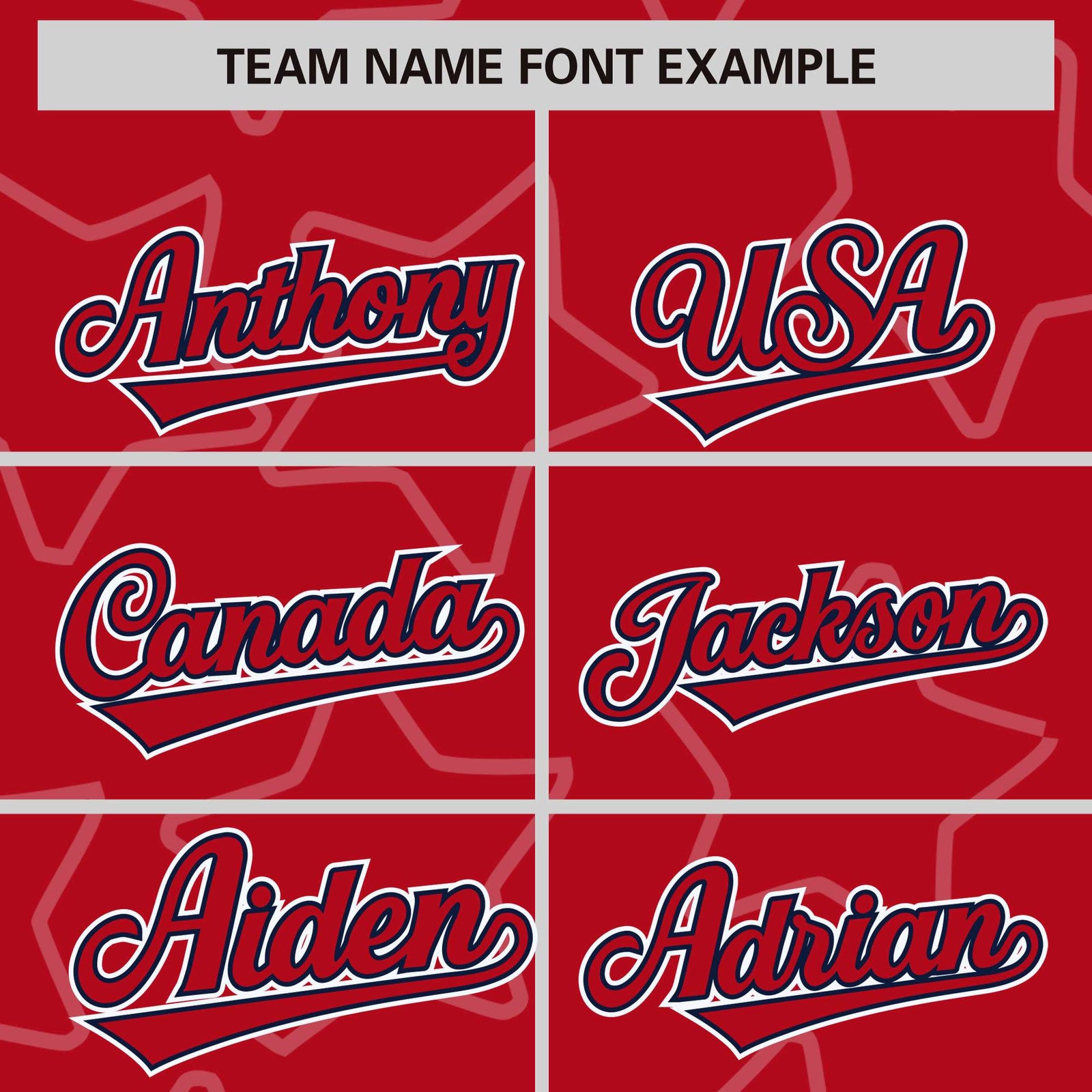 Custom Red White Varsity Full-Snap Star Pattern Letterman Baseball Jacket