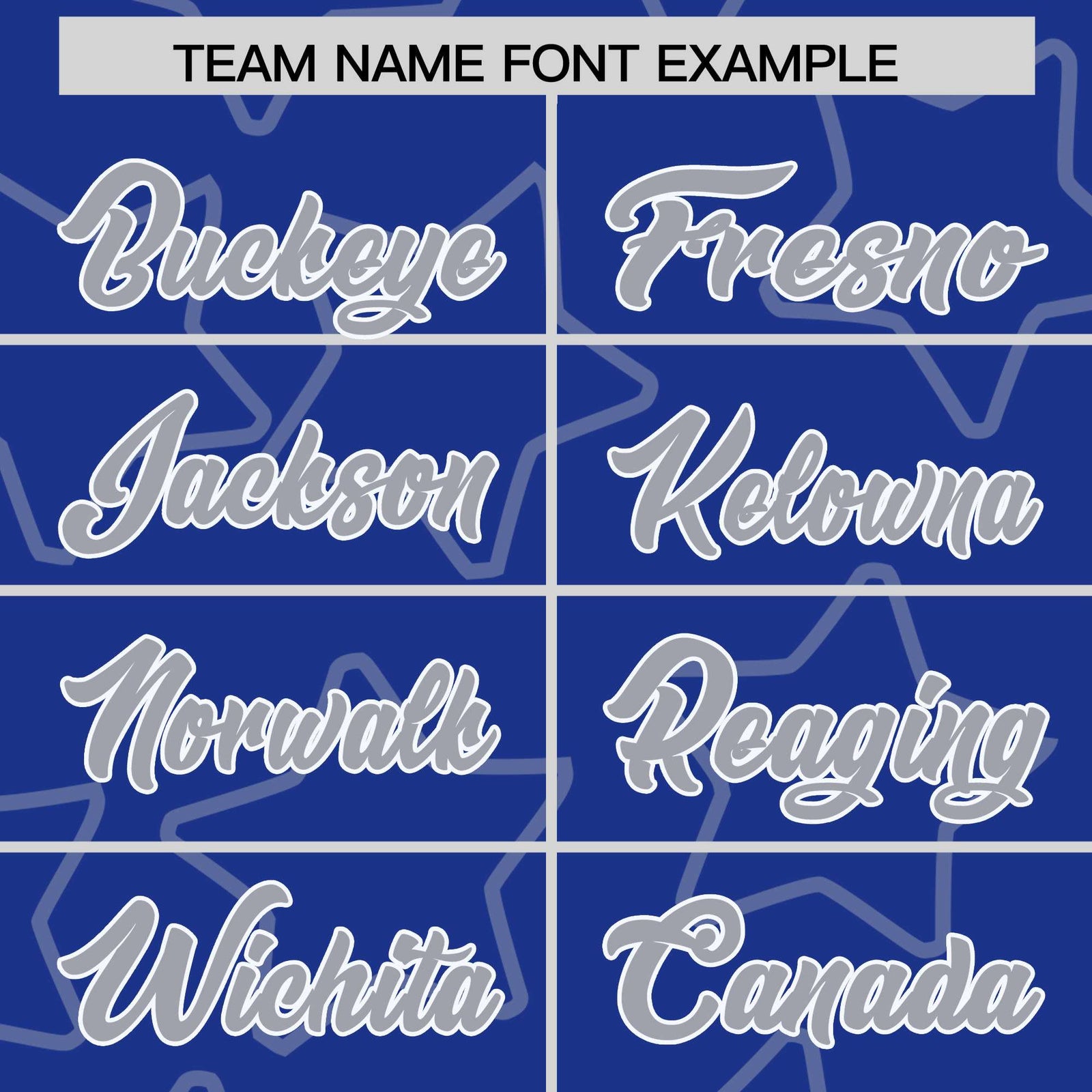 Custom Royal Gray Varsity Full-Snap Star Pattern Letterman Baseball Jacket