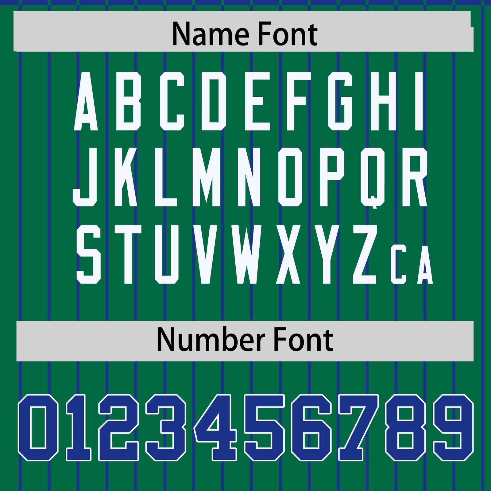 Custom Royal Kelly Green Raglan Sleeves Varsity Full-Snap Pinstripe Letterman Baseball Jacket