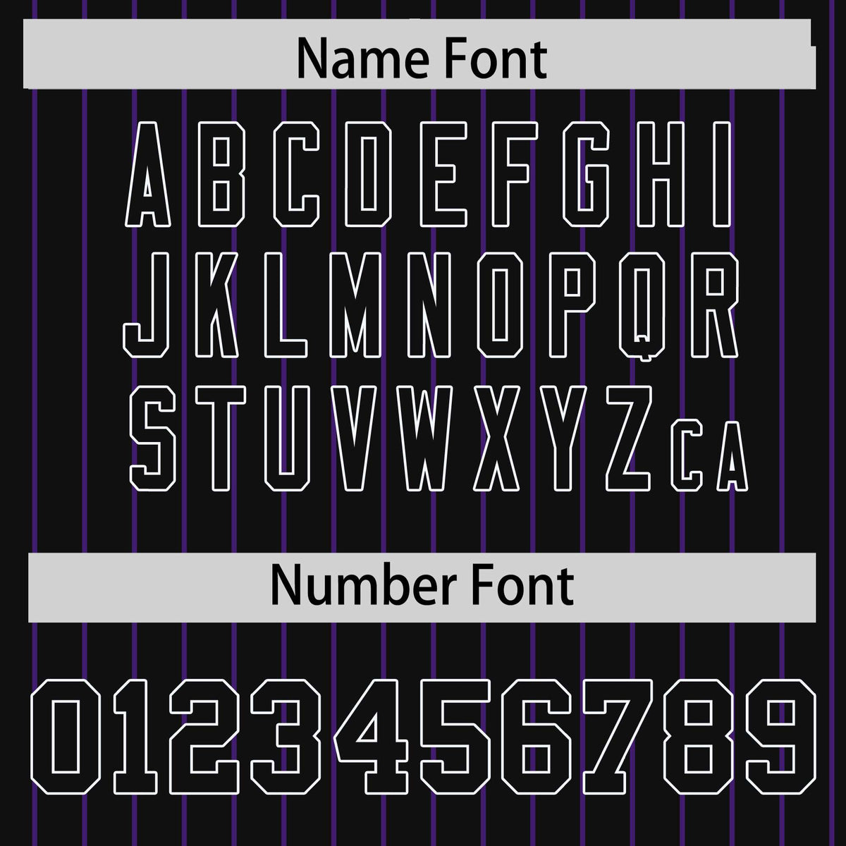 Custom Black Purple Raglan Sleeves Varsity Full-Snap Pinstripe Letterman Baseball Jacket