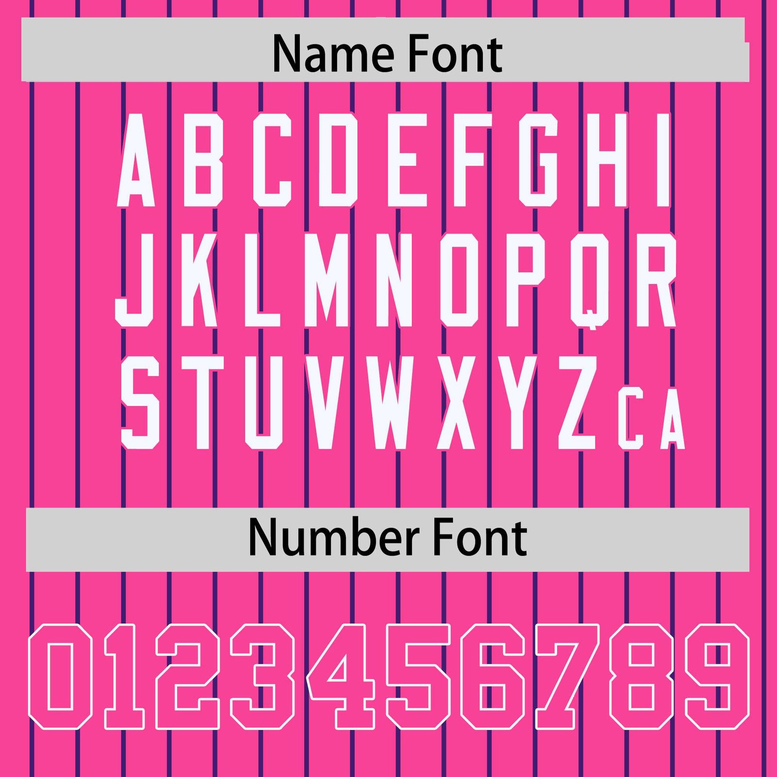 Custom Pink Purple Raglan Sleeves Varsity Full-Snap Pinstripe Letterman Baseball Jacket