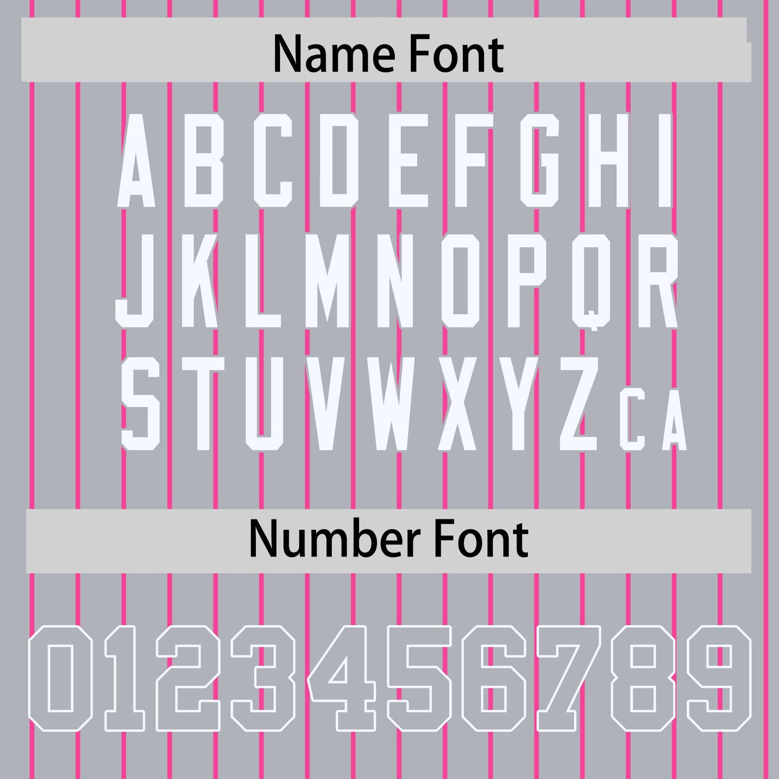 Custom Gray Pink Raglan Sleeves Varsity Full-Snap Pinstripe Letterman Baseball Jacket