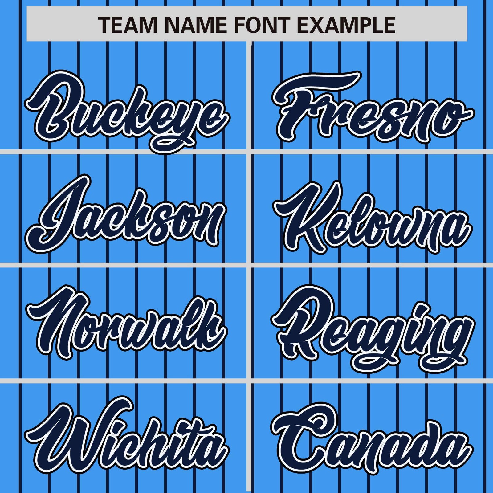 Custom Powder Blue Navy Raglan Sleeves Varsity Full-Snap Pinstripe Letterman Baseball Jacket