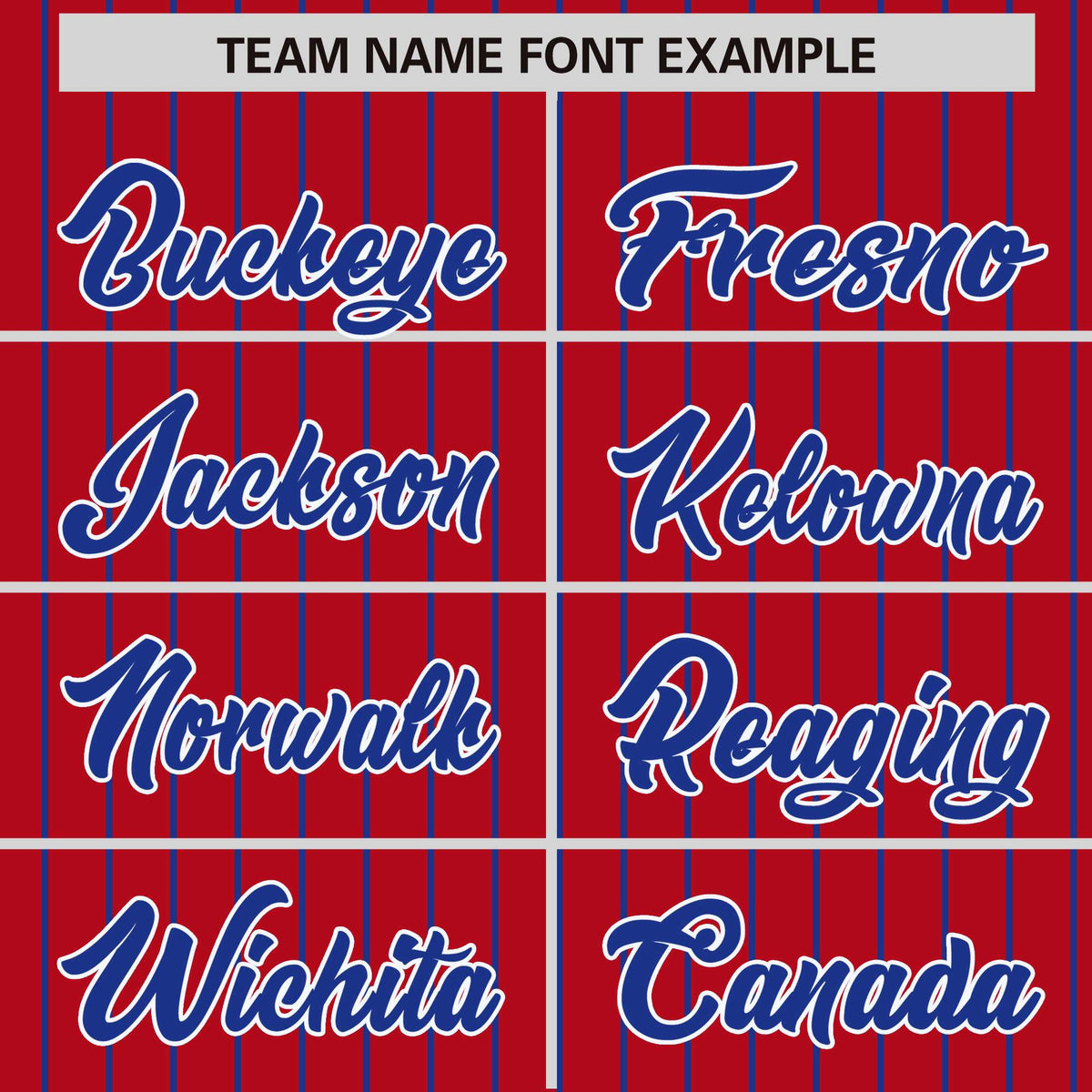 Custom Red Royal Raglan Sleeves Varsity Full-Snap Pinstripe Letterman Baseball Jacket