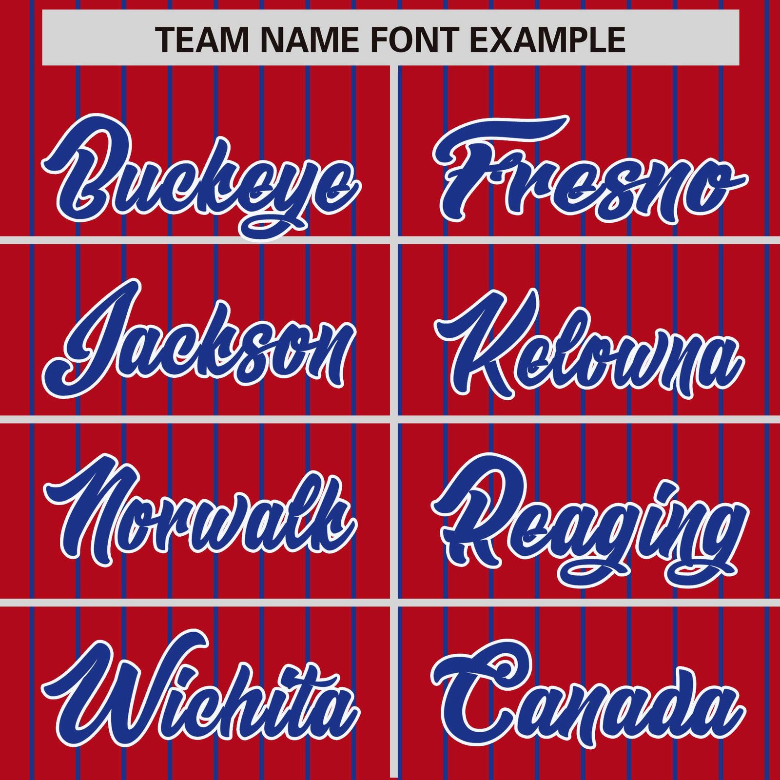 Custom Red Royal Raglan Sleeves Varsity Full-Snap Pinstripe Letterman Baseball Jacket