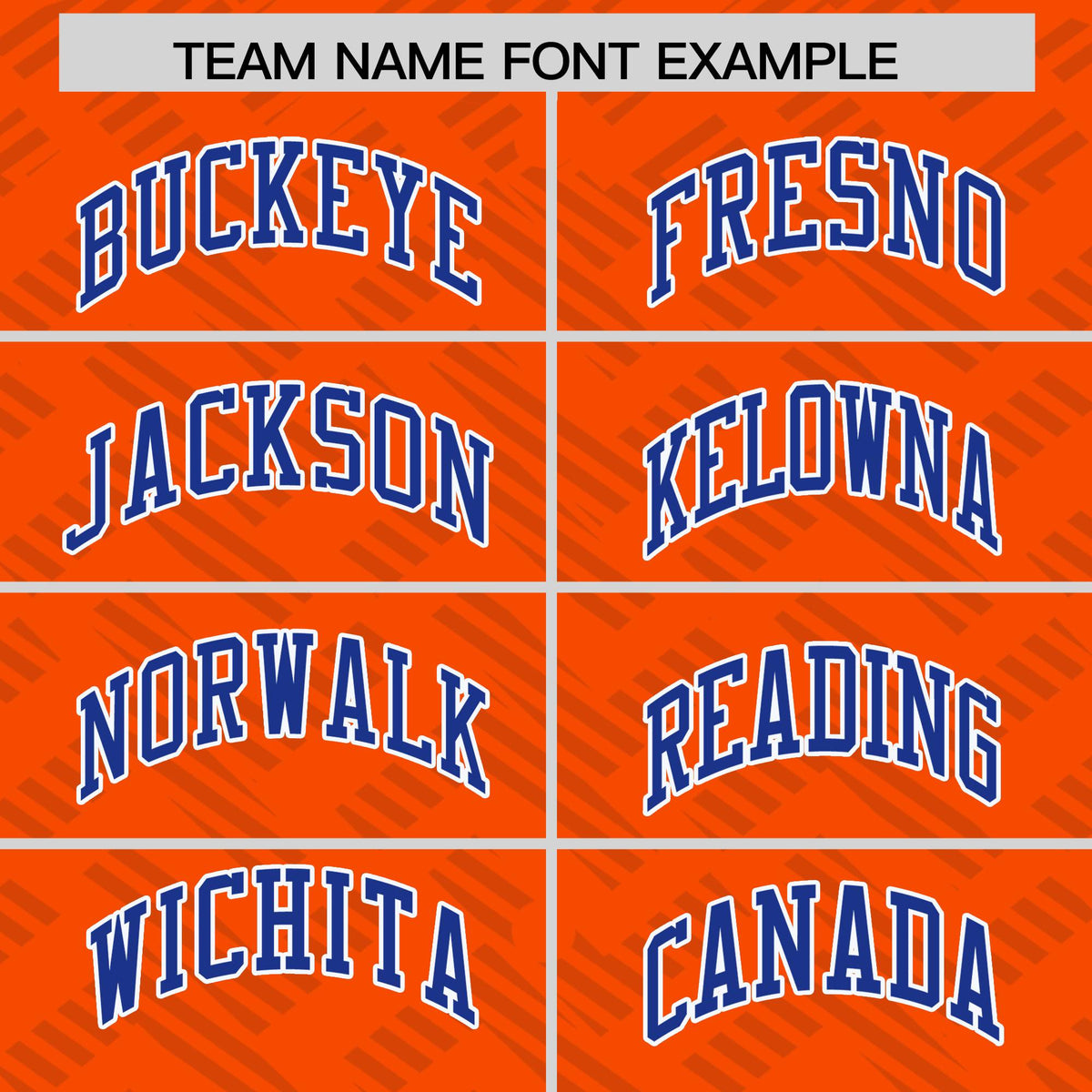 Custom Orange Royal L Pattern Varsity Raglan Sleeves Full-Snap Letterman Baseball Jacket