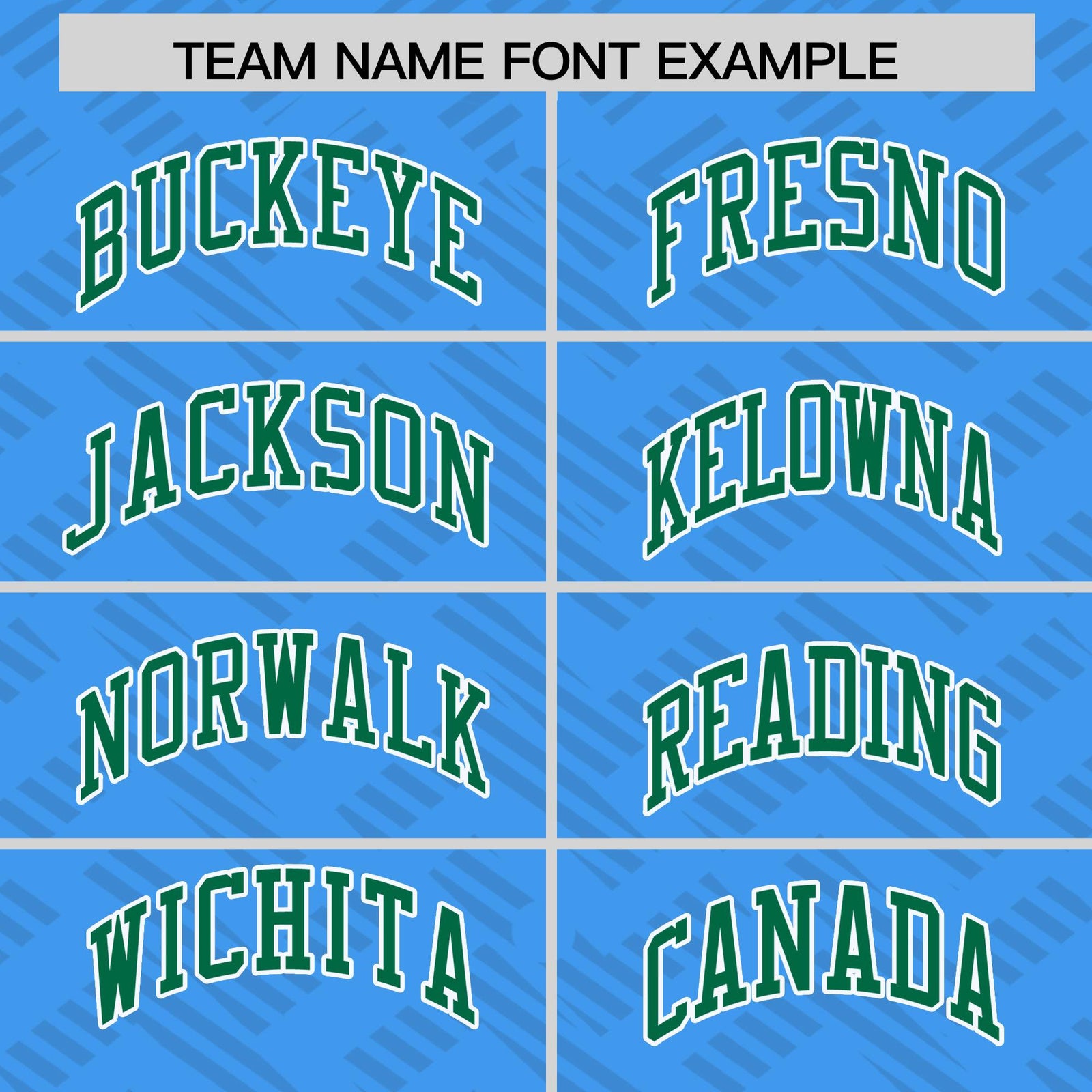 Custom Powder Blue Kelly Green L Pattern Varsity Raglan Sleeves Full-Snap Letterman Baseball Jacket