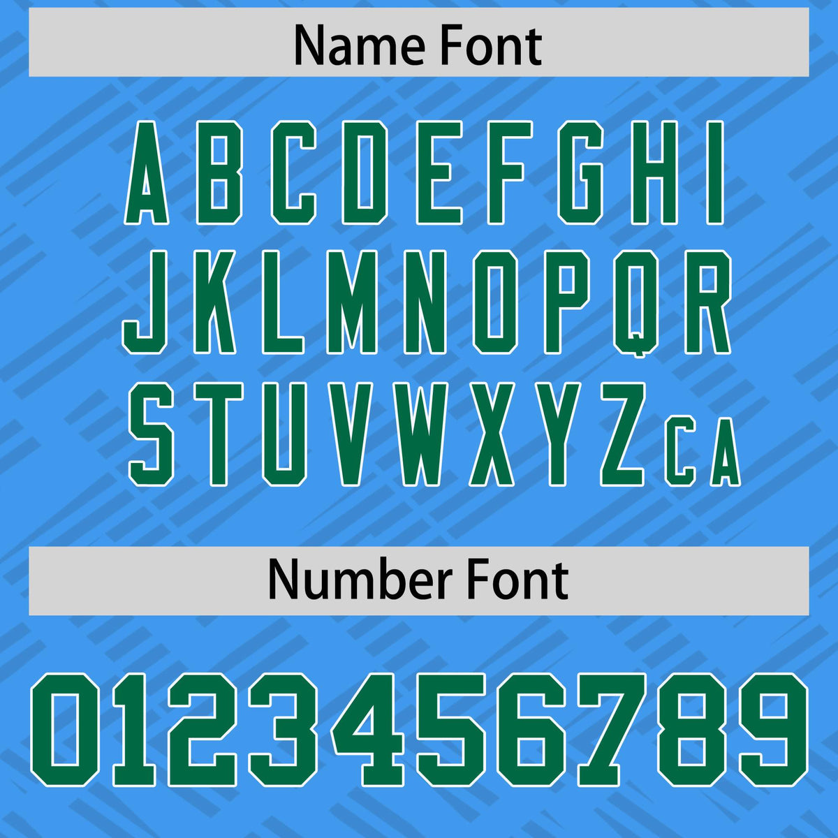 Custom Powder Blue Kelly Green L Pattern Varsity Raglan Sleeves Full-Snap Letterman Baseball Jacket