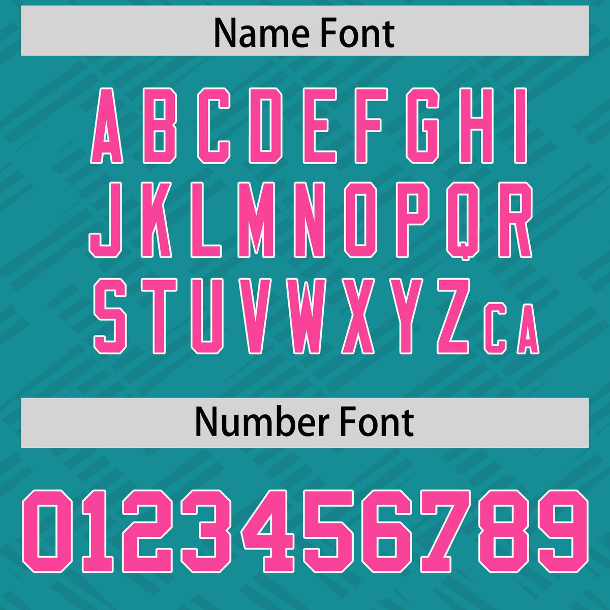 Custom Aqua Pink L Pattern Varsity Raglan Sleeves Full-Snap Letterman Baseball Jacket