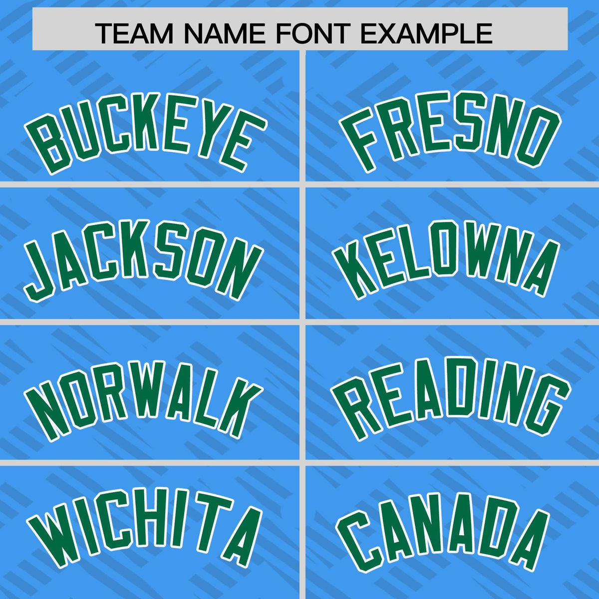 Custom Powder Blue Kelly Green L Pattern Varsity Raglan Sleeves Full-Snap Letterman Baseball Jacket