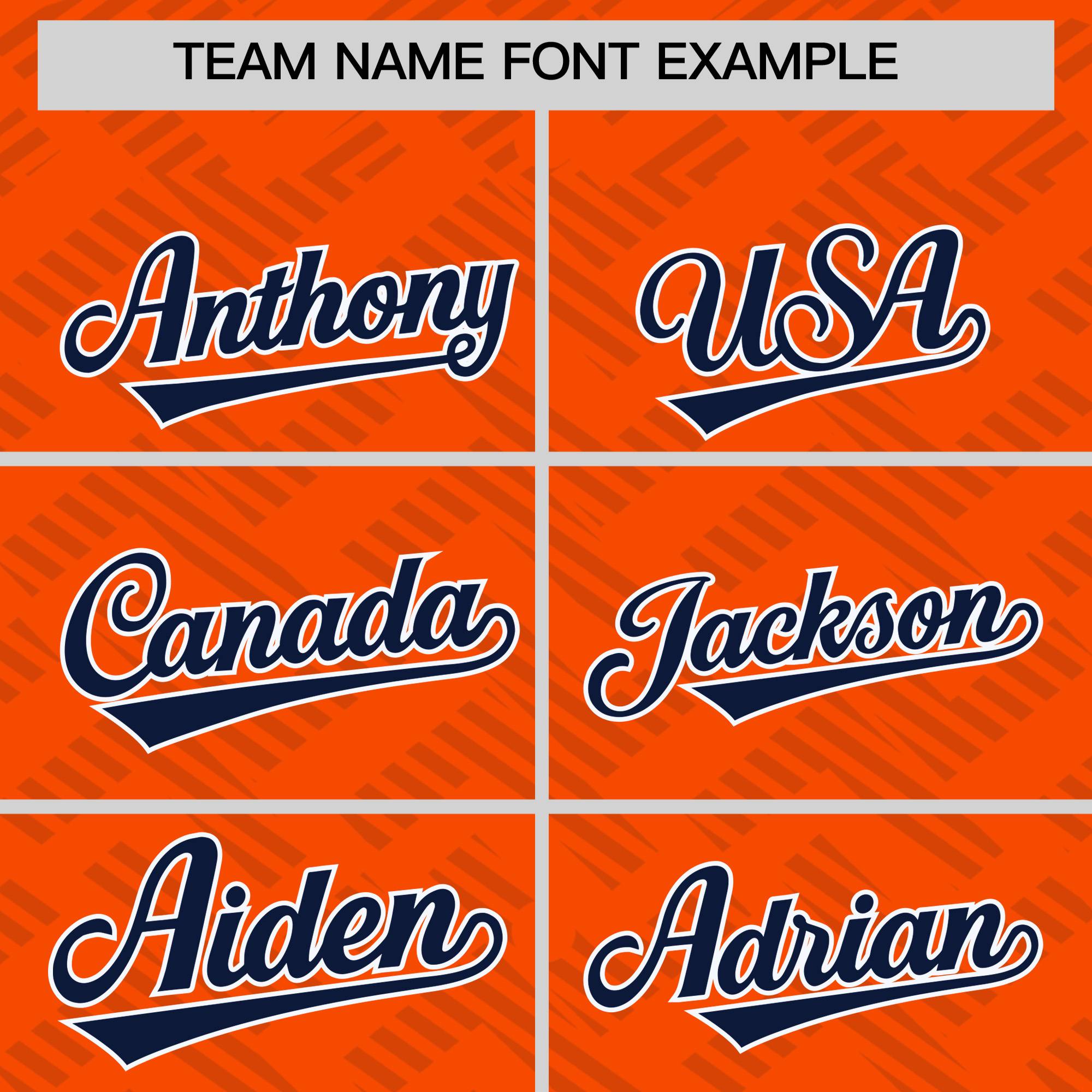 Custom Orange Navy L Pattern Varsity Raglan Sleeves Full-Snap Letterman Baseball Jacket
