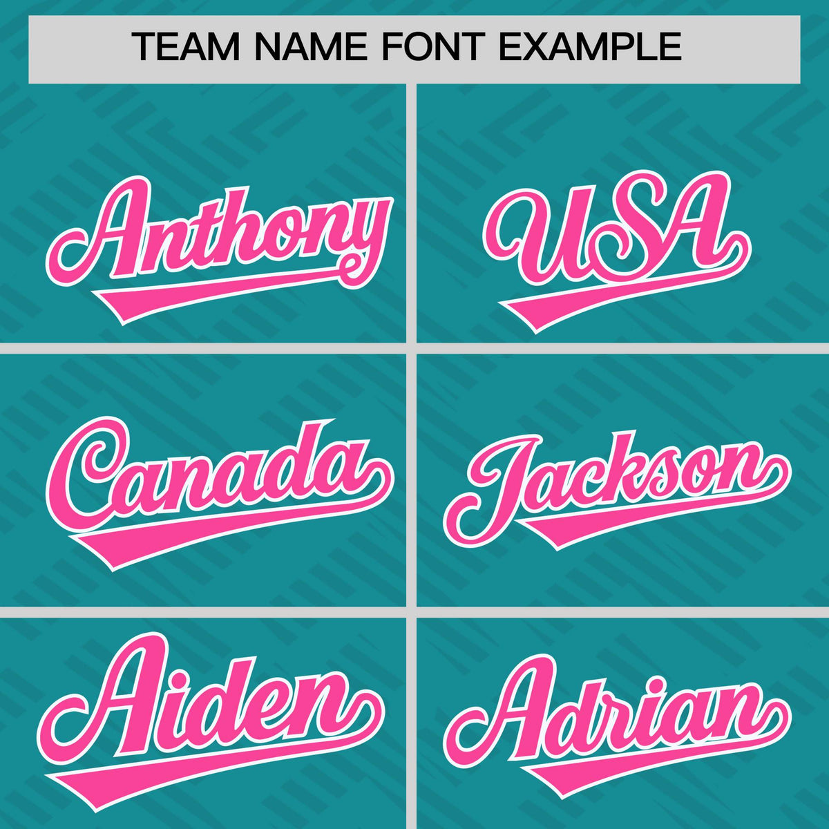 Custom Aqua Pink L Pattern Varsity Raglan Sleeves Full-Snap Letterman Baseball Jacket