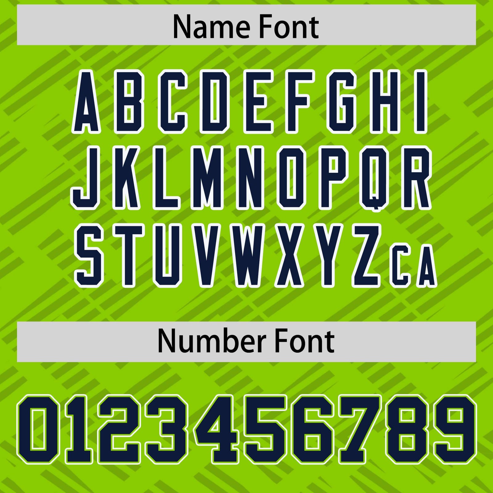 Custom Neon Green Navy L Pattern Varsity Raglan Sleeves Full-Snap Letterman Baseball Jacket