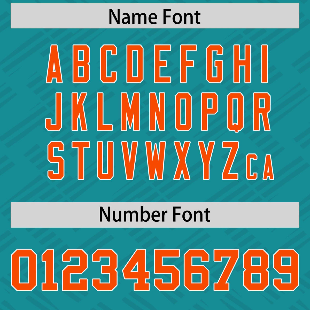 Custom Aqua Orange L Pattern Varsity Raglan Sleeves Full-Snap Letterman Baseball Jacket